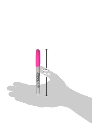 SHARPIE Fine Point Permanent Markers, Magenta, 1 Count