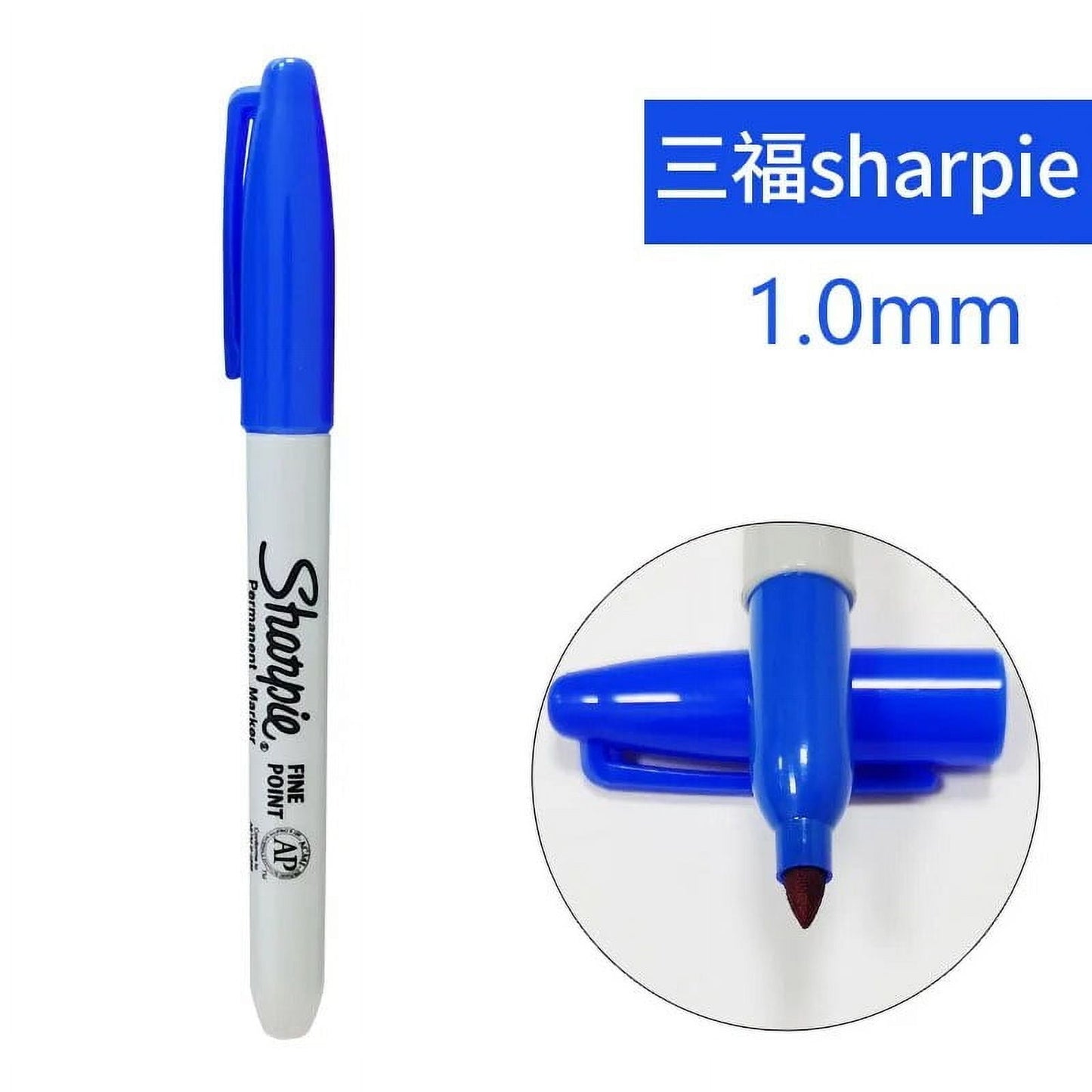 11 Colors Sharpie Paint Marker Waterproof Fine Point 1mm Permanent Art Dust-free Marker Pen Creative Doodling Writing Stationery yellow