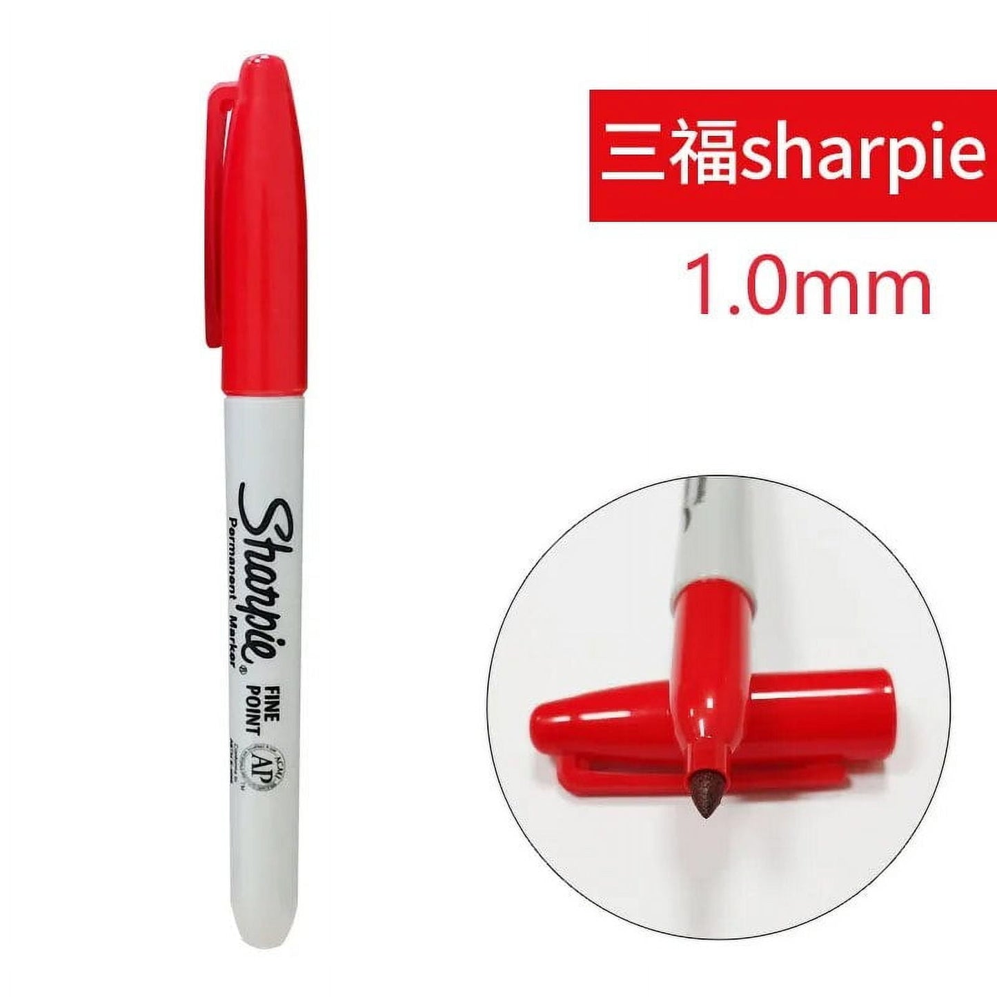 11 Colors Sharpie Paint Marker Waterproof Fine Point 1mm Permanent Art Dust-free Marker Pen Creative Doodling Writing Stationery yellow