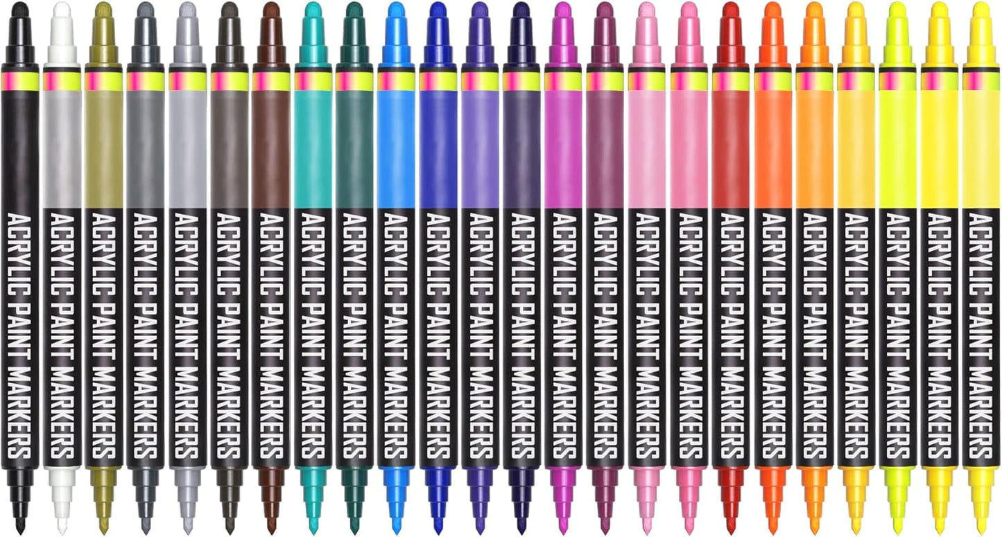 Chalky Crown Acrylic Markers 24 Pack