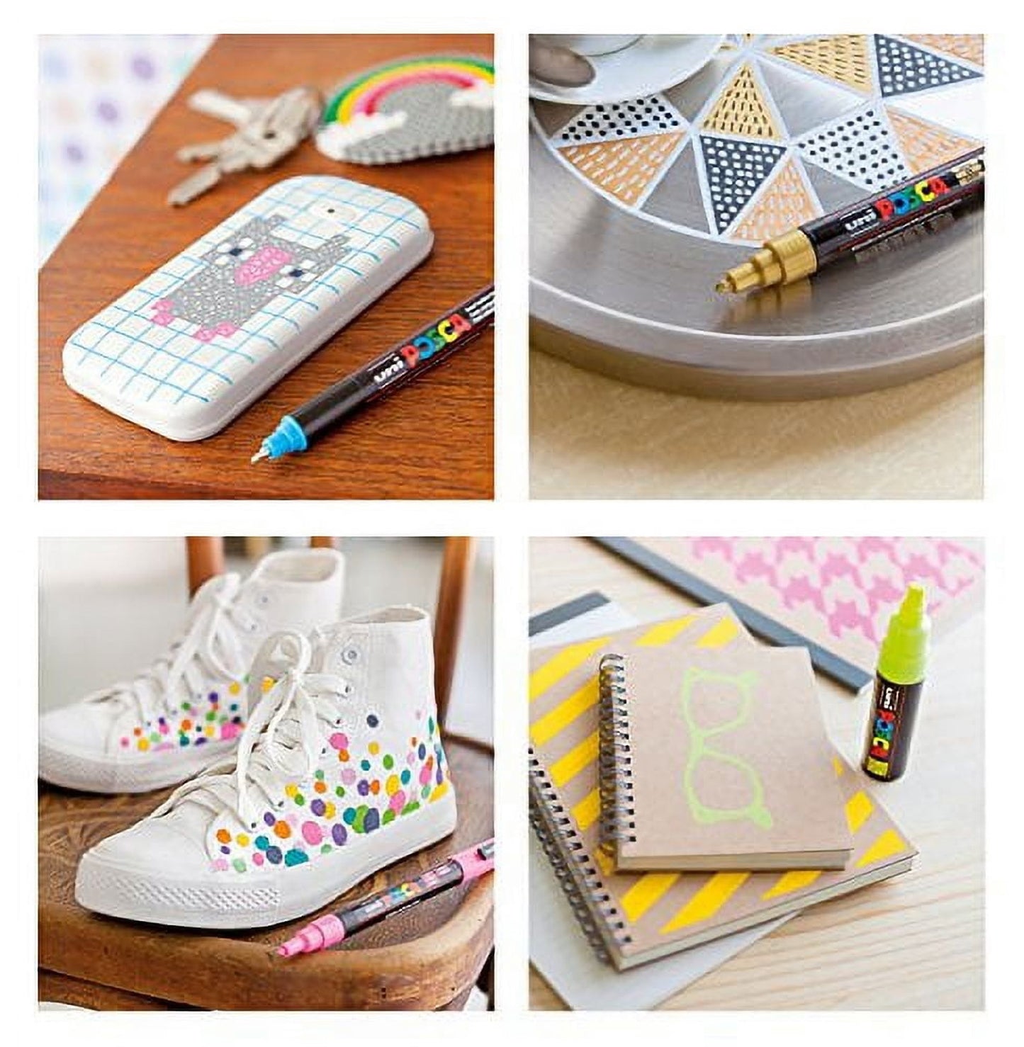 Posca 16-Color Paint Marker Set, PC-5M Medium