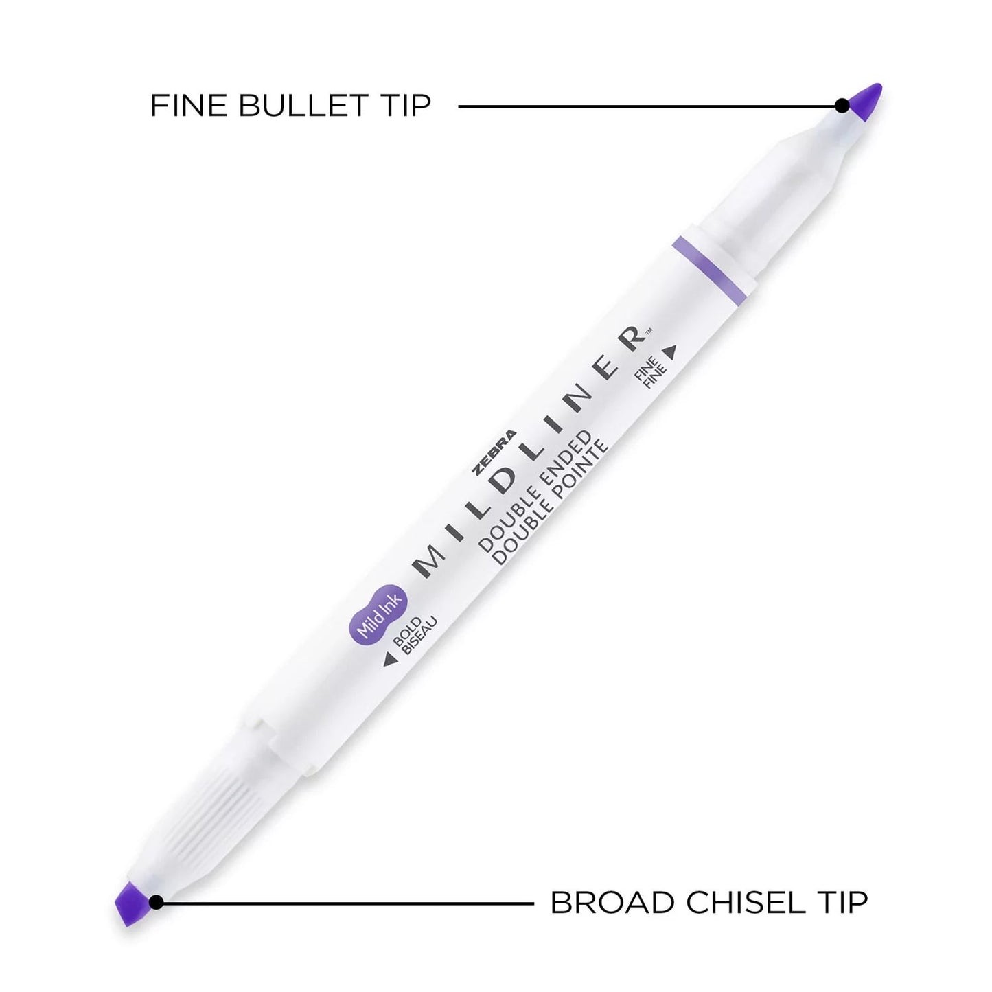 Mildliner Double Ended Highlighter Assorted 18 Count