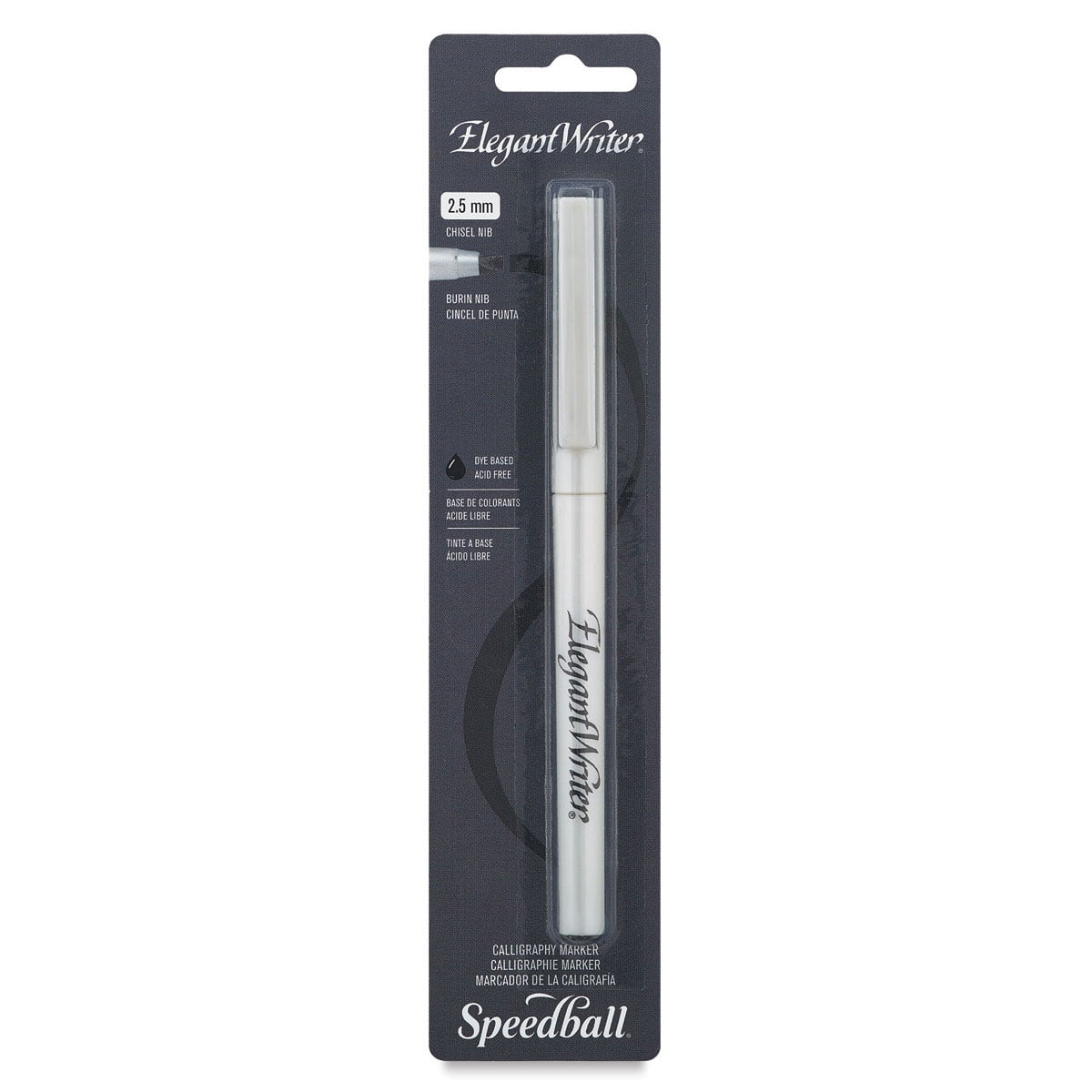 Elegant Writer Calligraphy Pen, Medium, Black