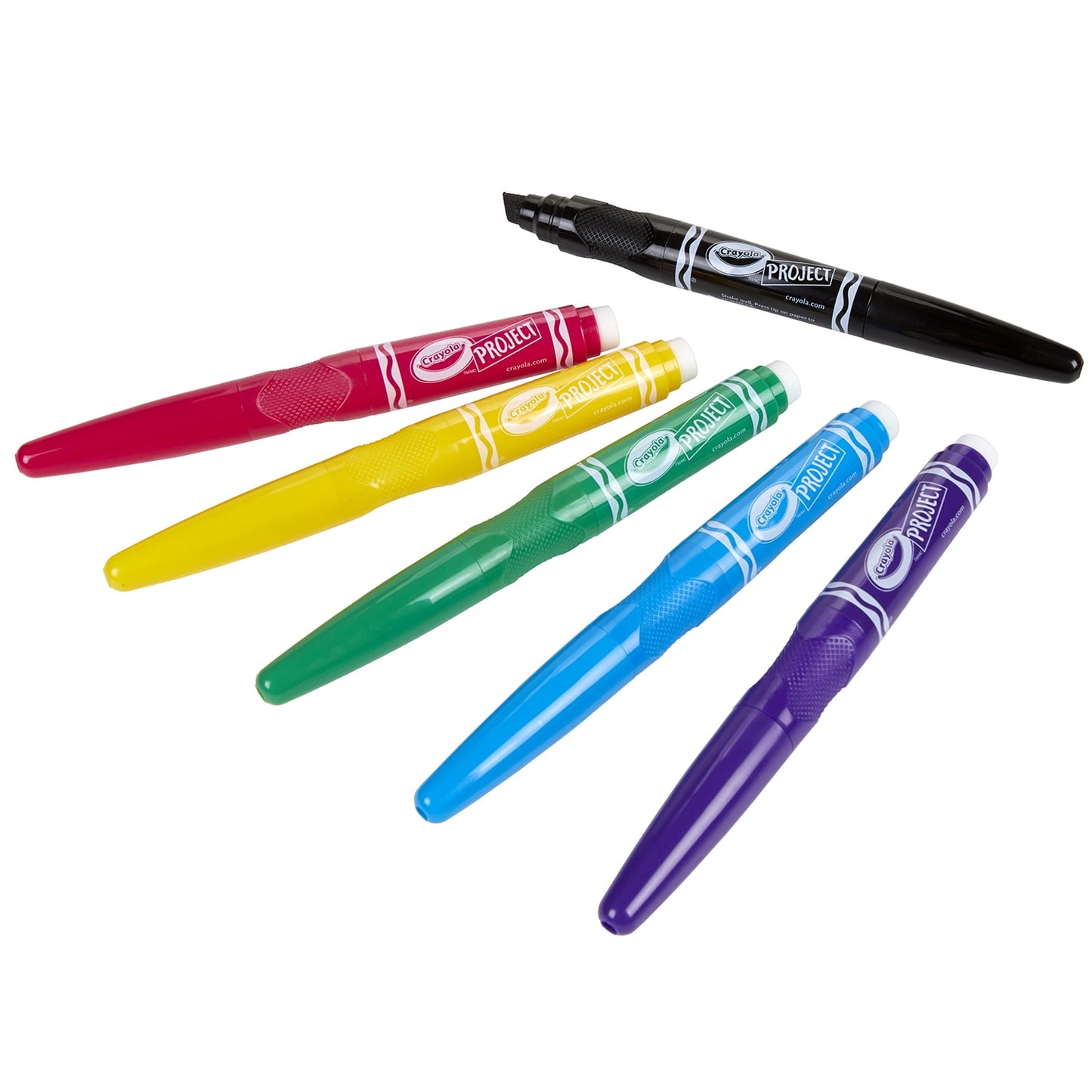 Crayola Erasable Poster Markers, Poster Board Markers, 6 Ct, School Supplies for Teens, Arts & Crafts Supplies, Gift