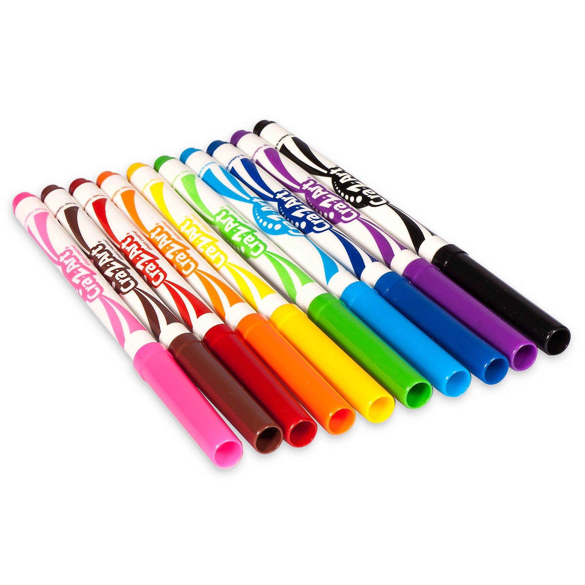 (4 pack) Cra-Z-Art 20 Count Multicolor Broad Line Washable Art Markers, Back to School Supplies