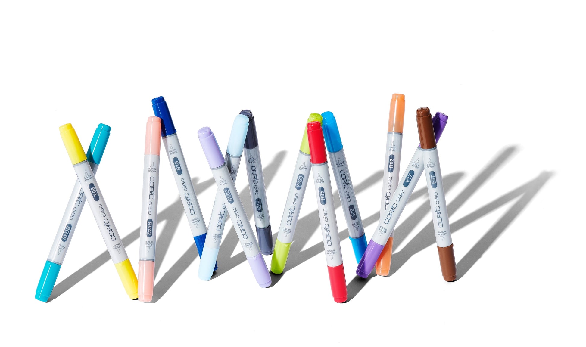 Copic Ciao Marker Set, 24-Colors, Basic