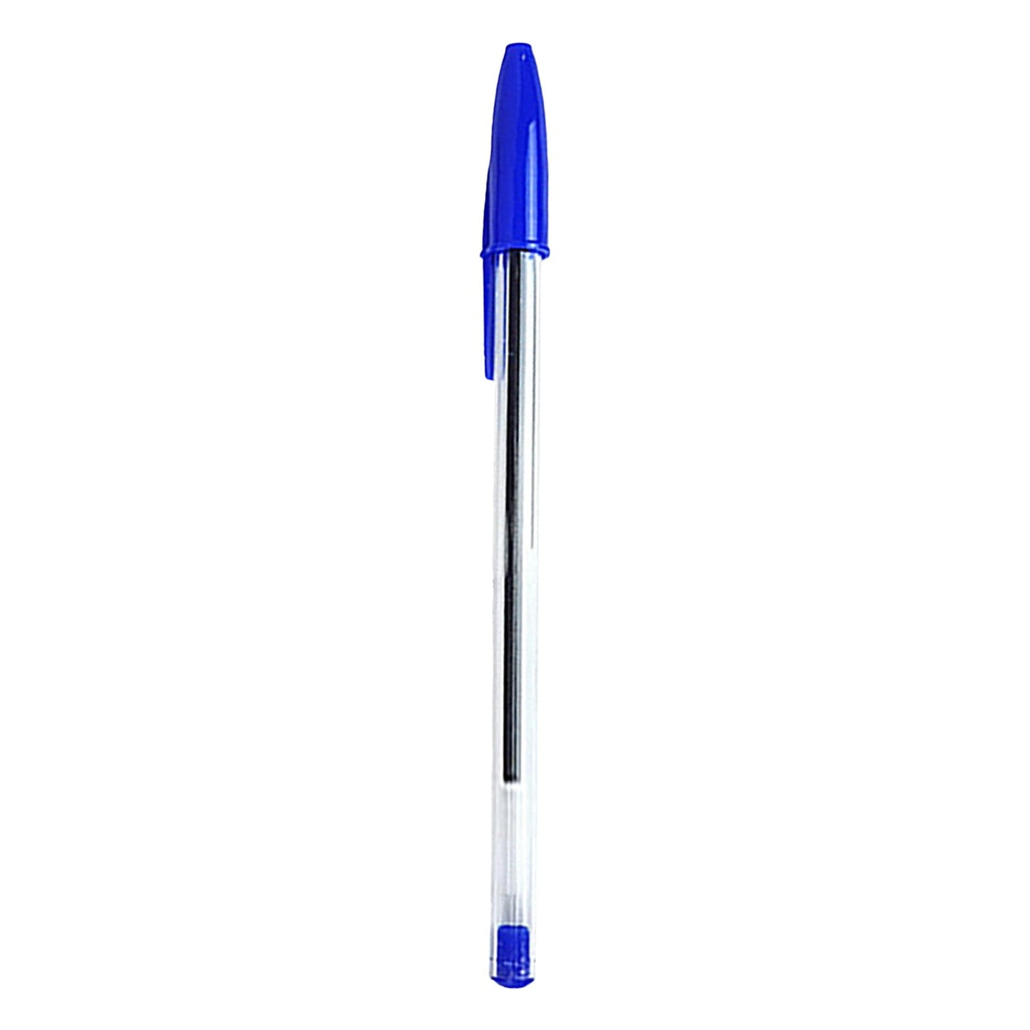 12-Pack Ballpoint Pens Red, Black & Blue Ink (1ml)Tri-Color Ballpoint Pens Set Multi-Color Pens,Smooth Writing Point Pens Convenient Multi-Color Pens Journaling Fine Point Pens for Home(Clear)