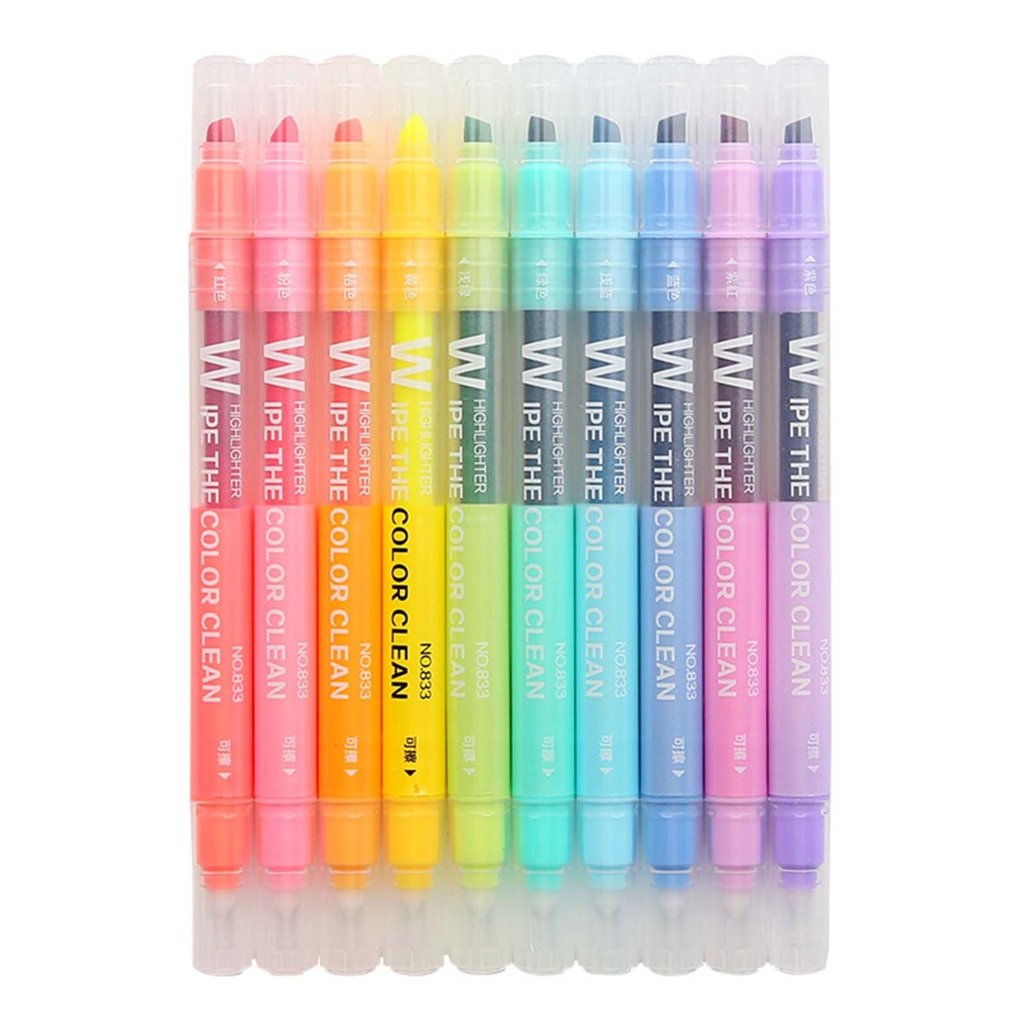 12-Pack Ballpoint Pens Red, Black & Blue Ink (1ml)Tri-Color Ballpoint Pens Set Multi-Color Pens,Smooth Writing Point Pens Convenient Multi-Color Pens Journaling Fine Point Pens for Home(Clear)