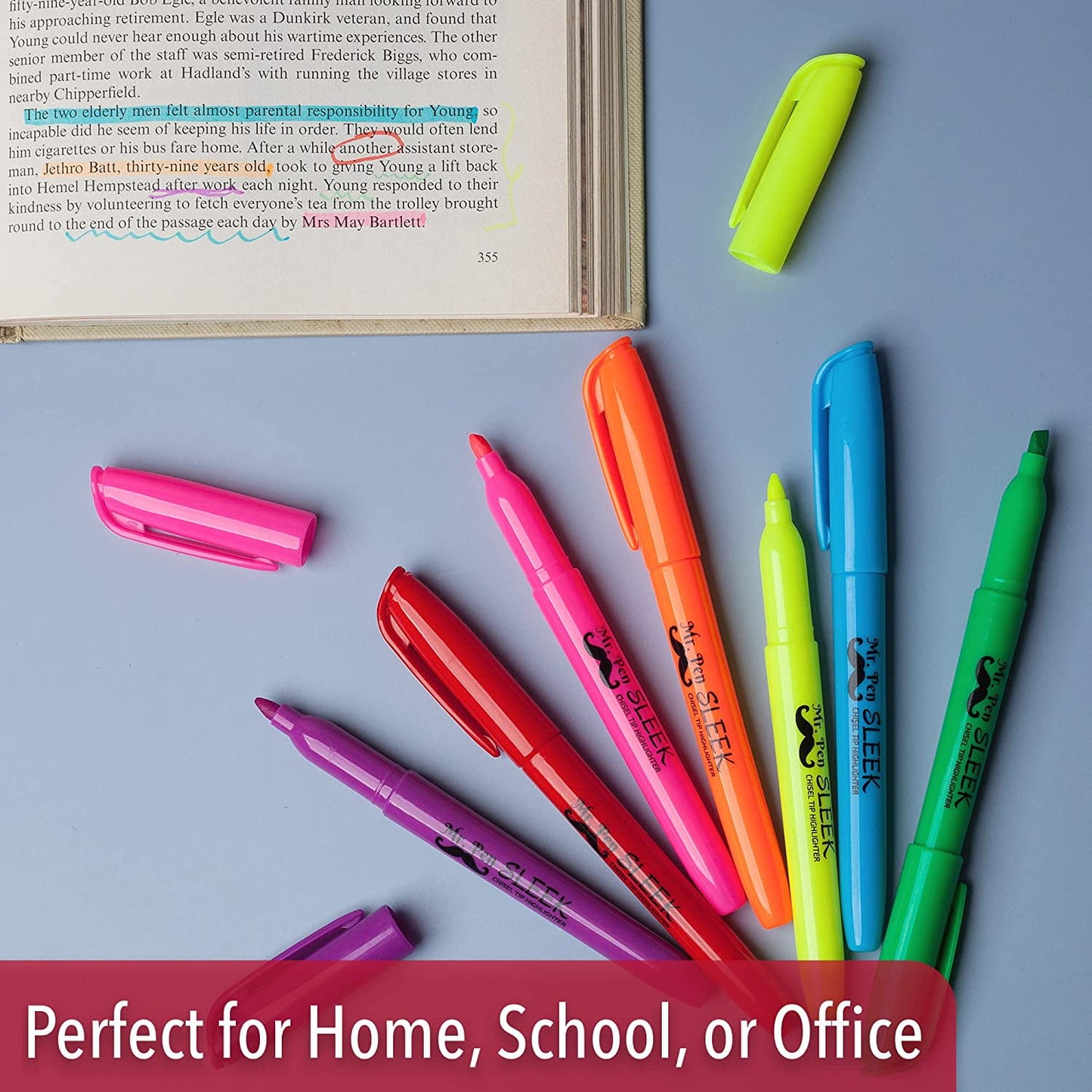 Mr. Pen- Highlighters, Highlighters Assorted Colors, Pack of 28, Highlighters Bulk, Highlighter