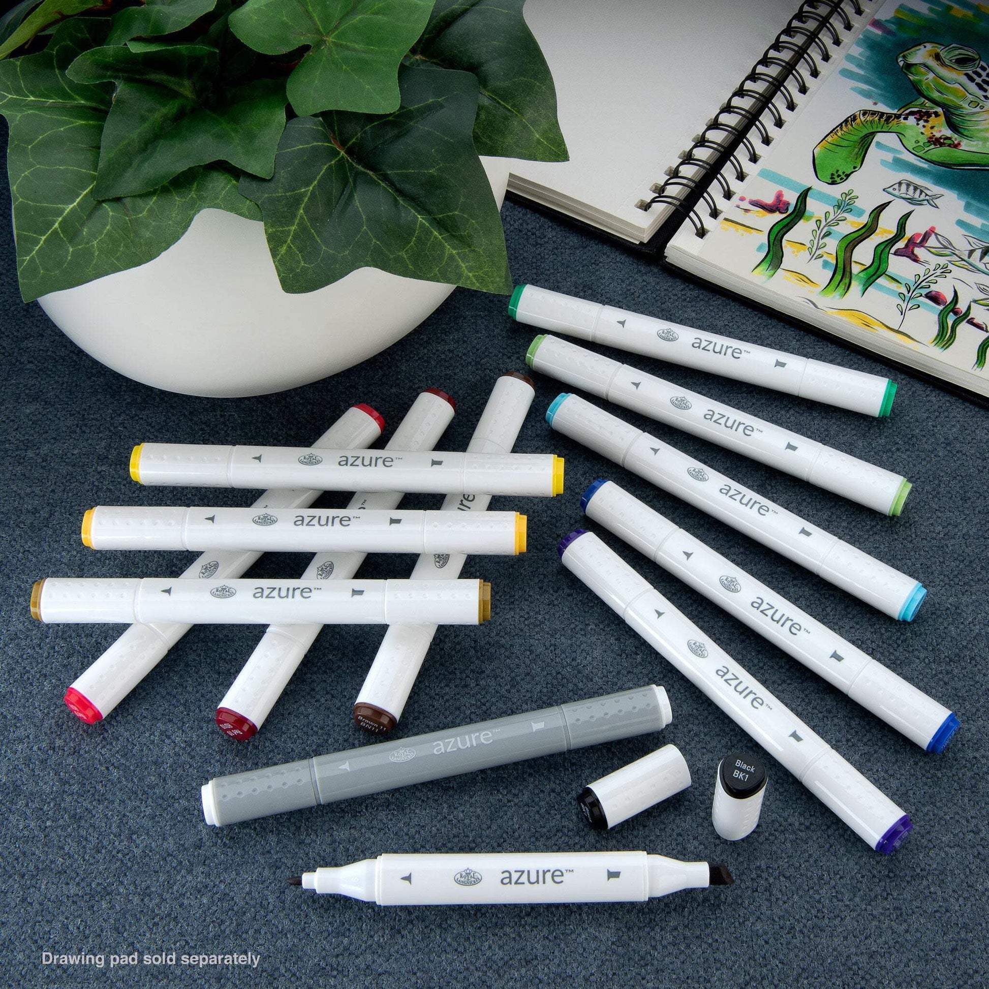 Royal & Langnickel Azure™ Marker Set - Basic Colors