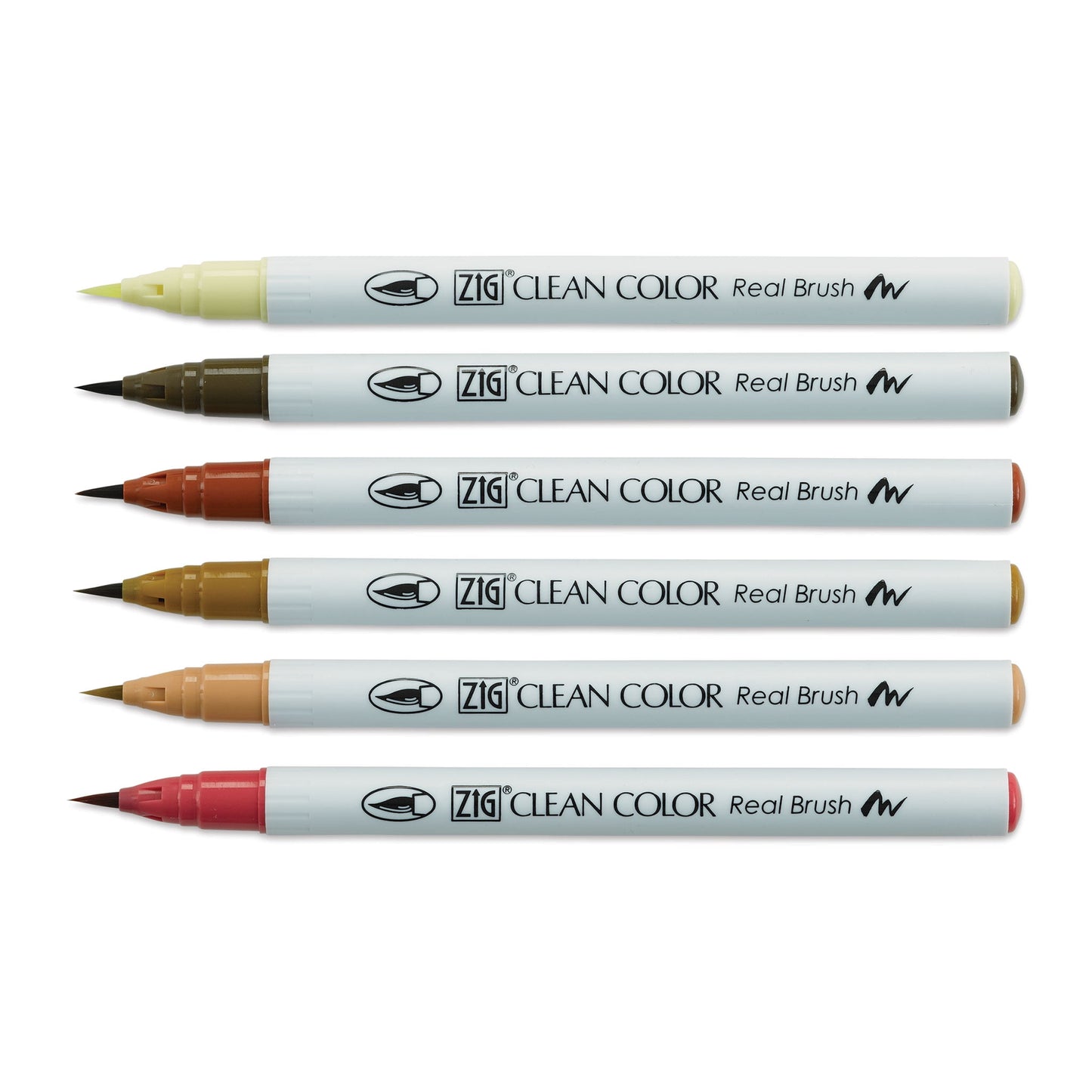 Kuretake Zig Clean Color Real Brush Marker, Light Violet