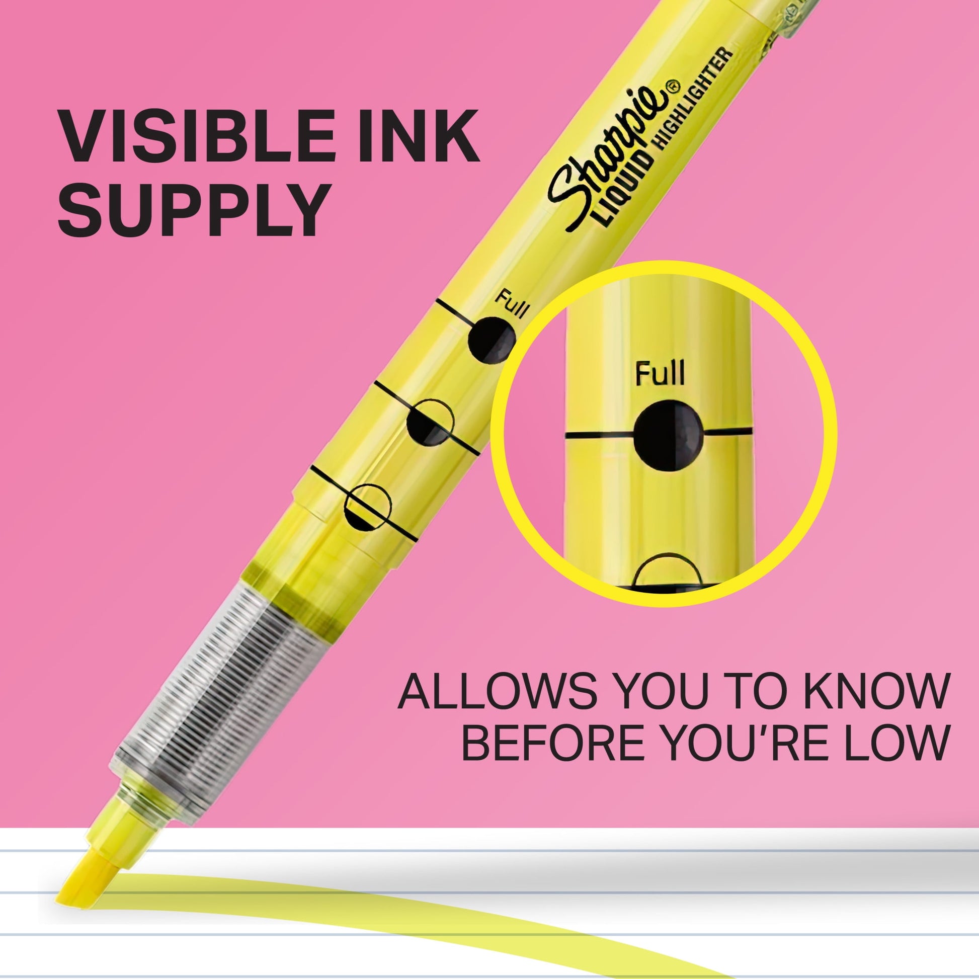 Sharpie Liquid Highlighter, Chisel Tip Highlighters, Assorted Colors, 10 Count