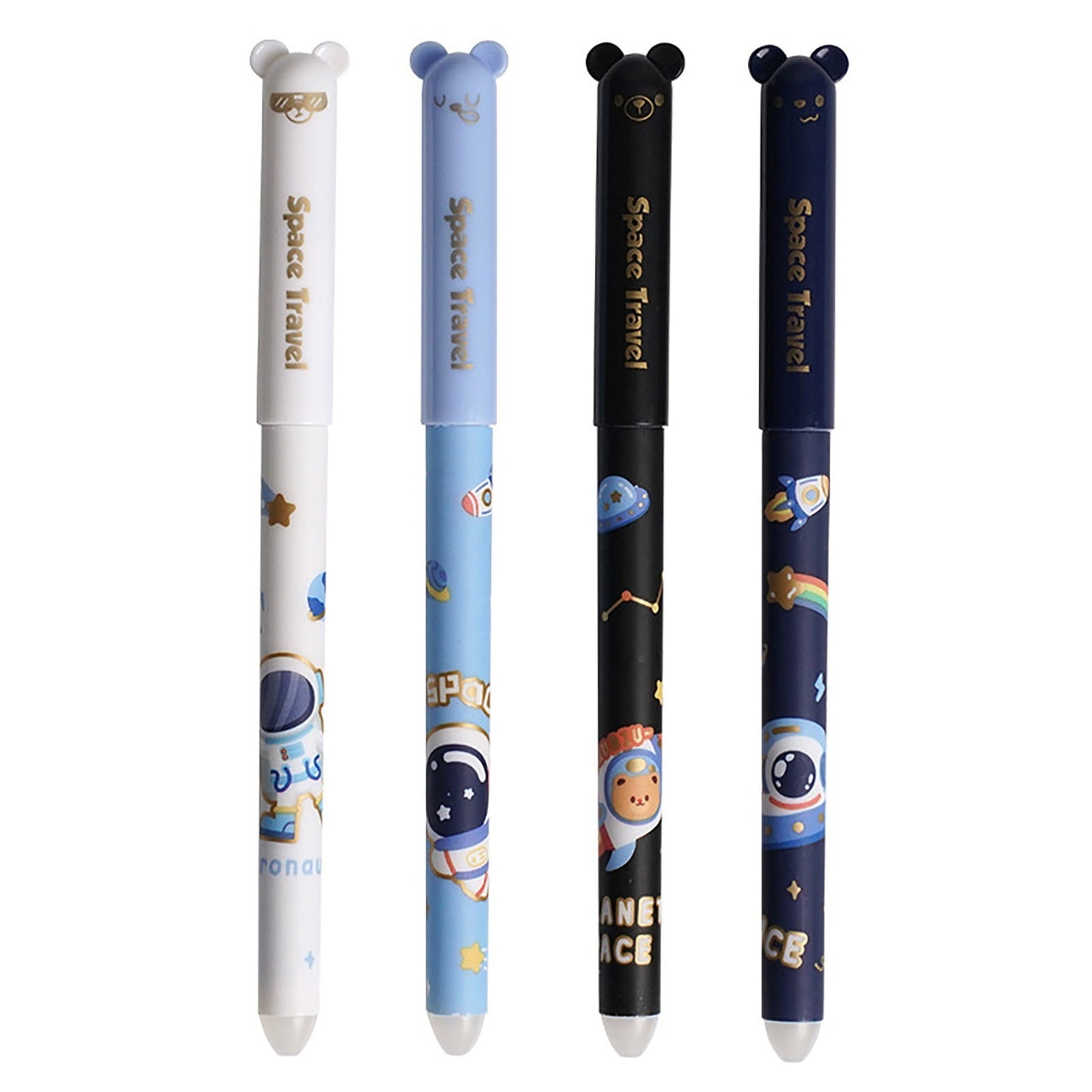 12-Pack Ballpoint Pens Red, Black & Blue Ink (1ml)Tri-Color Ballpoint Pens Set Multi-Color Pens,Smooth Writing Point Pens Convenient Multi-Color Pens Journaling Fine Point Pens for Home(Clear)