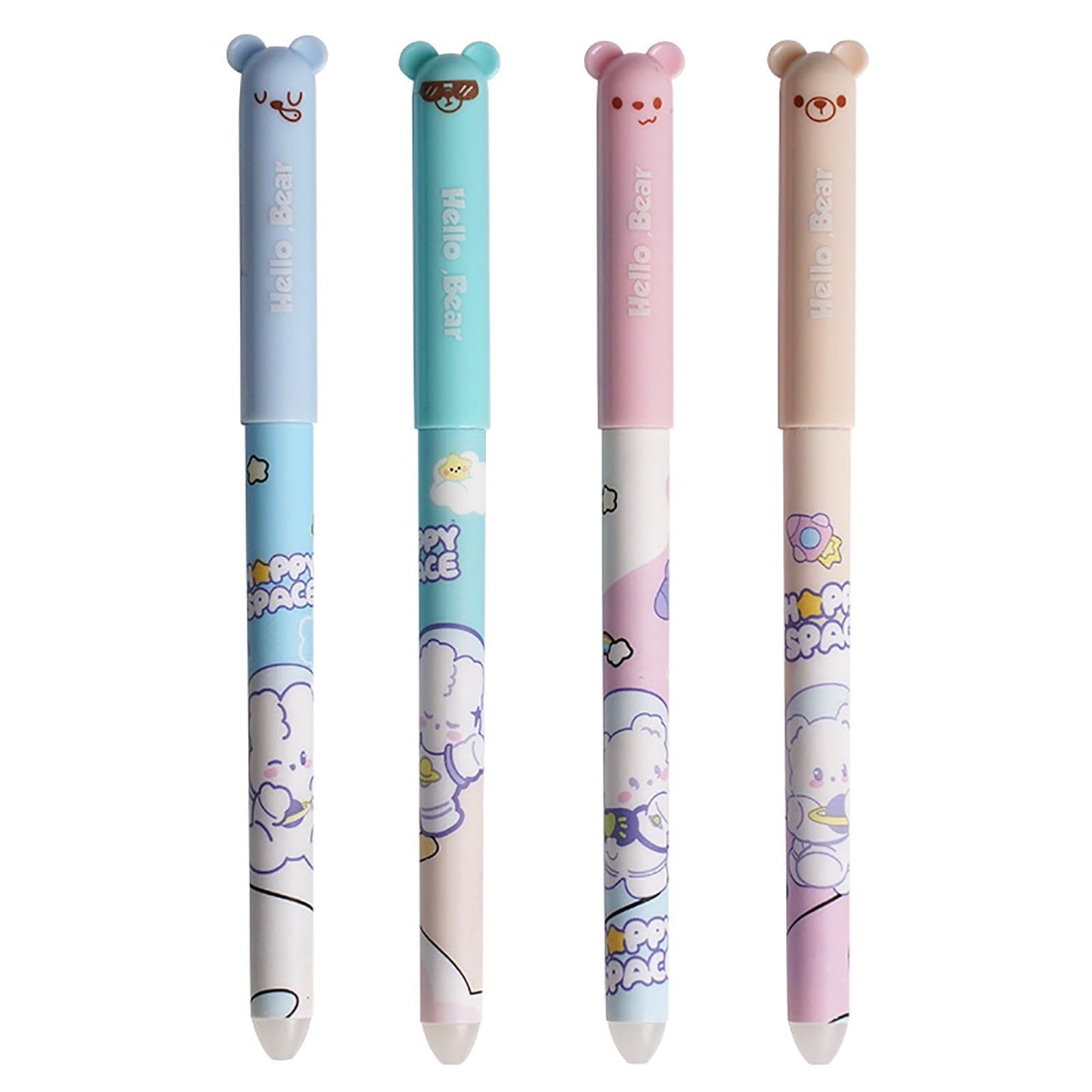 12-Pack Ballpoint Pens Red, Black & Blue Ink (1ml)Tri-Color Ballpoint Pens Set Multi-Color Pens,Smooth Writing Point Pens Convenient Multi-Color Pens Journaling Fine Point Pens for Home(Clear)