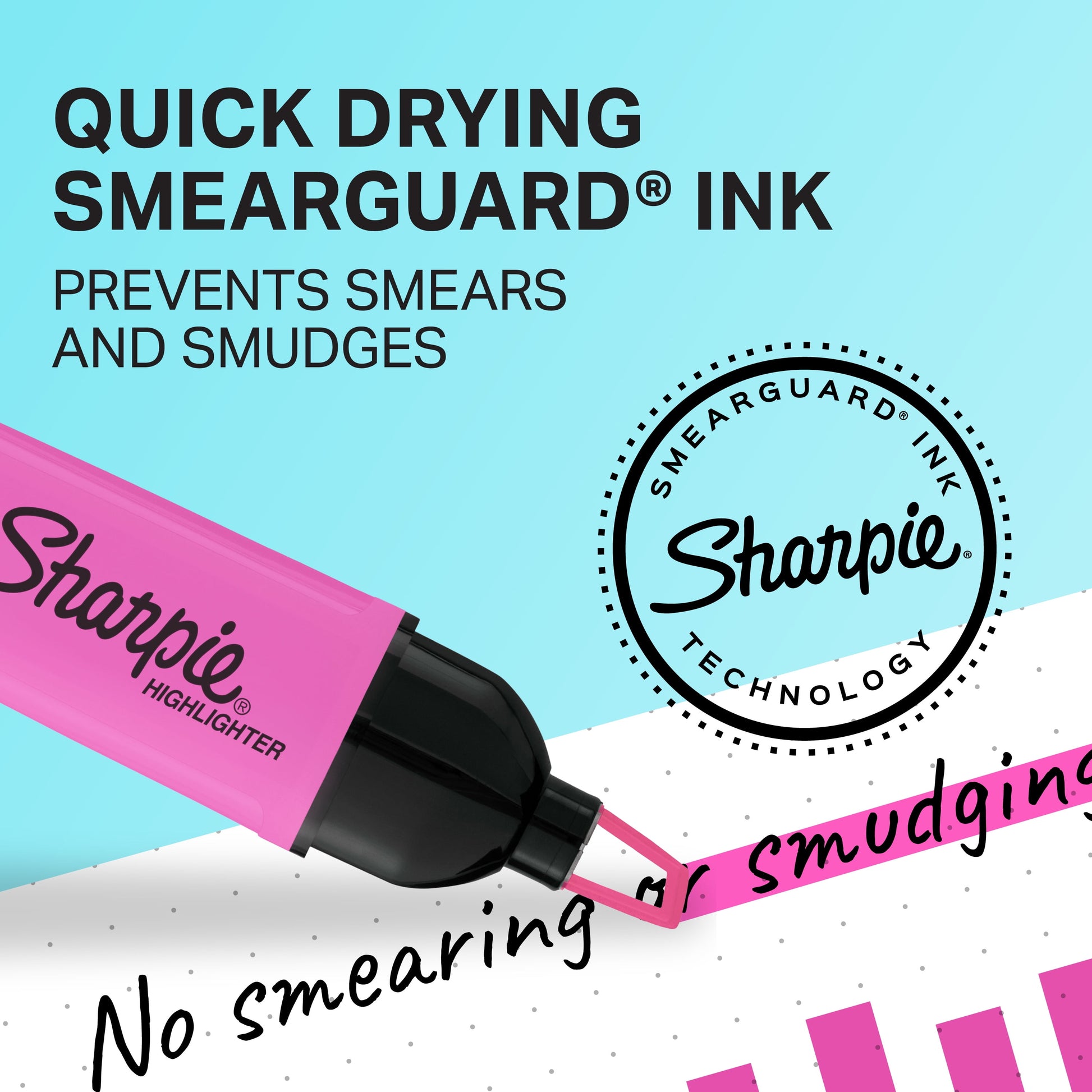 (4 pack) Sharpie Highlighter, Clear View Highlighter with See-Through Chisel Tip, Tank Highlighter, Assorted, 3 Count