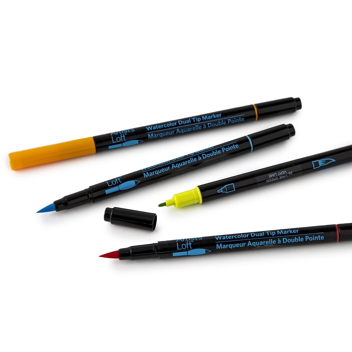 Watercolor 48 Piece Dual-Tip Markers by Artist's Loft™