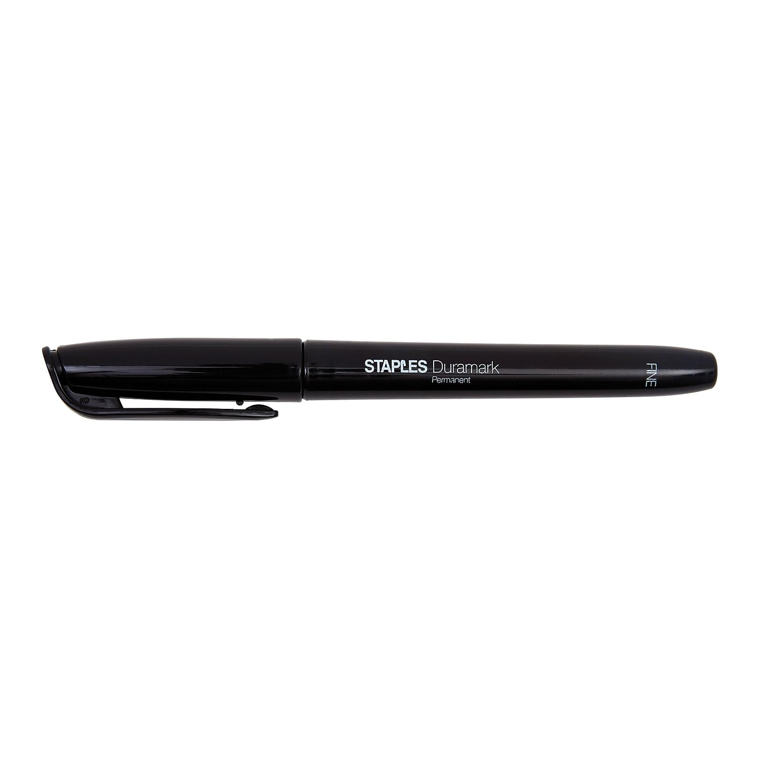 Staples DuraMark Permanent Markers Fine Point Black 12/Pack (20468-CC) 910000