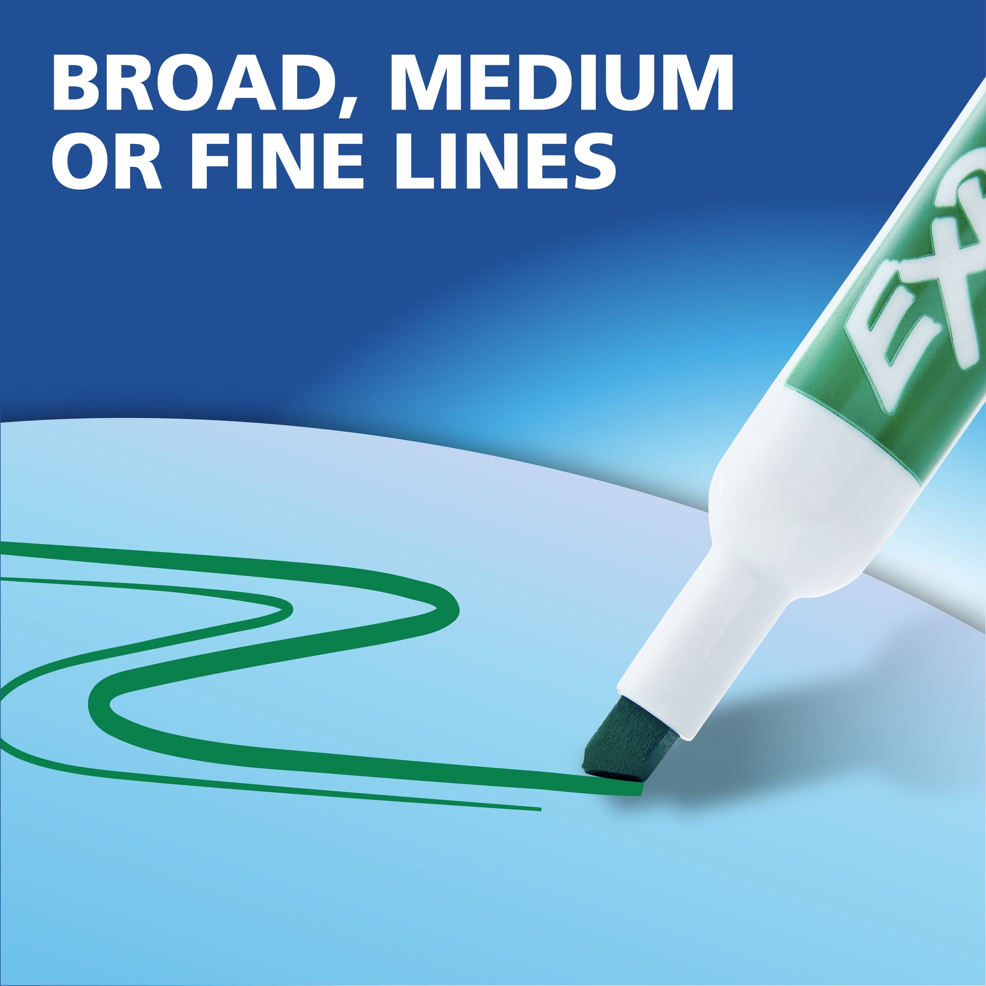 EXPO Dry Erase Markers Kit, Includes Eraser, 7 Count