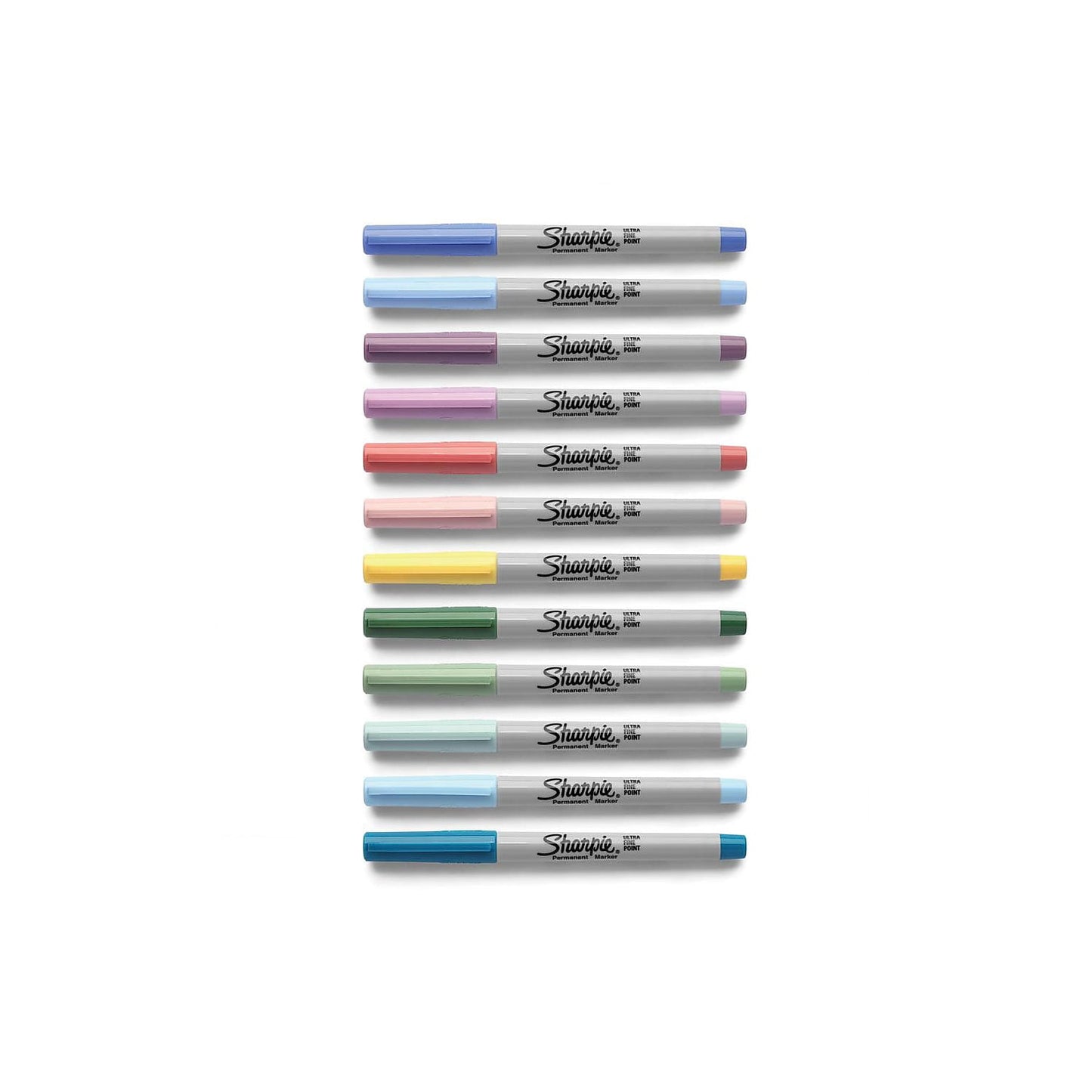 Sharpie Permanent Markers, Mystic Gem, Ultra-Fine Point, Assorted, 24 Count
