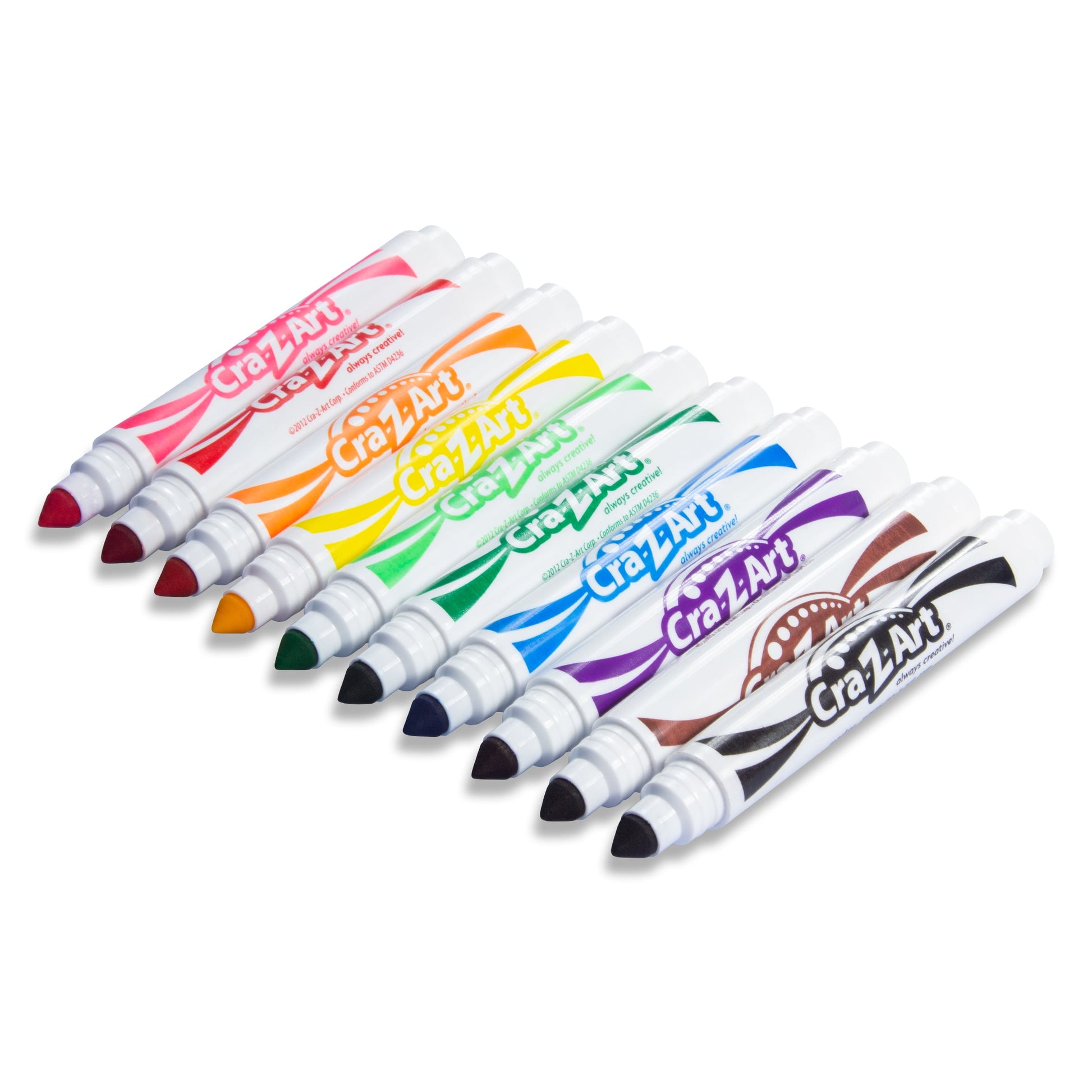Cra-Z-Art Washable Super Tip Markers, 30 Count