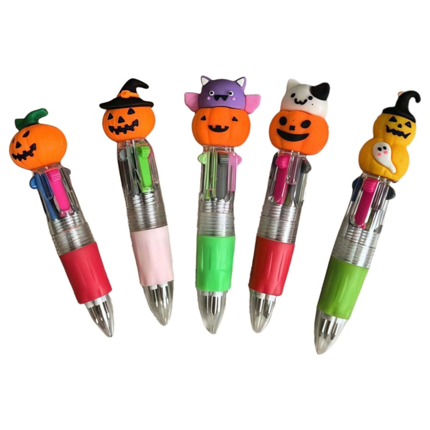 12-Pack Ballpoint Pens Red, Black & Blue Ink (1ml)Tri-Color Ballpoint Pens Set Multi-Color Pens,Smooth Writing Point Pens Convenient Multi-Color Pens Journaling Fine Point Pens for Home(Clear)