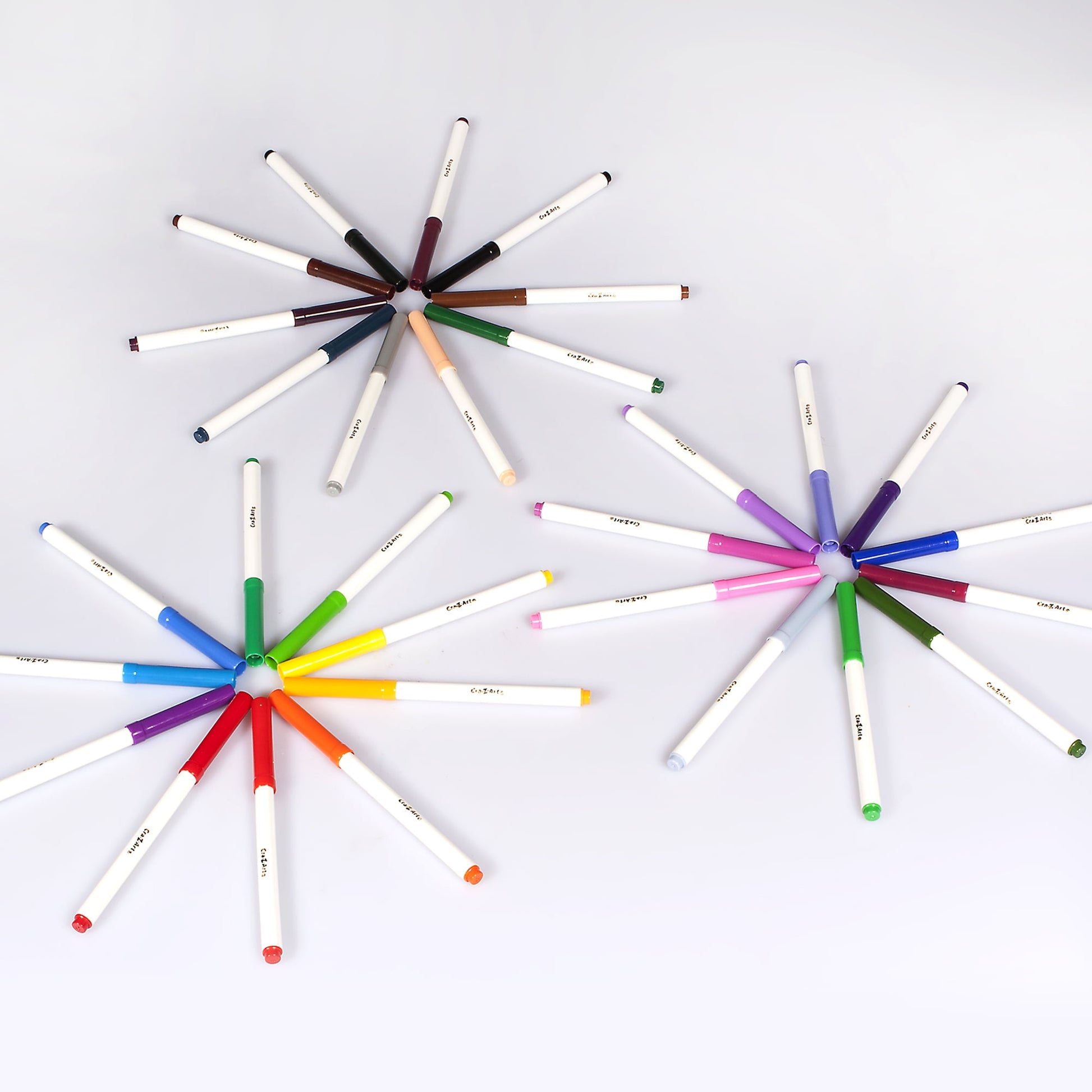 (4 pack) Cra-Z-Art 20 Count Multicolor Broad Line Washable Art Markers, Back to School Supplies