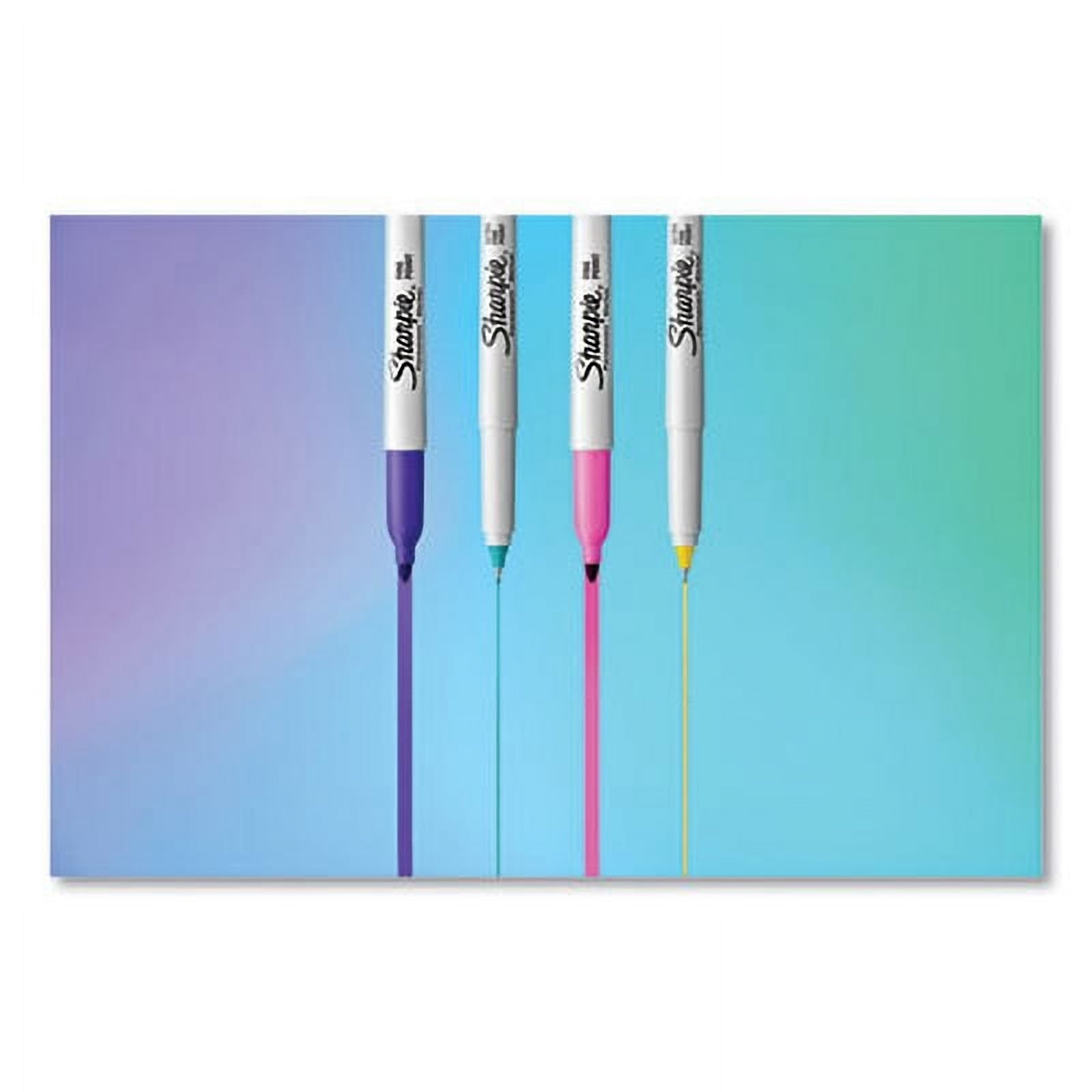 Sharpie Ultra Fine Tip Permanent Marker Glam Pop Assortment 24/Pack 1949558