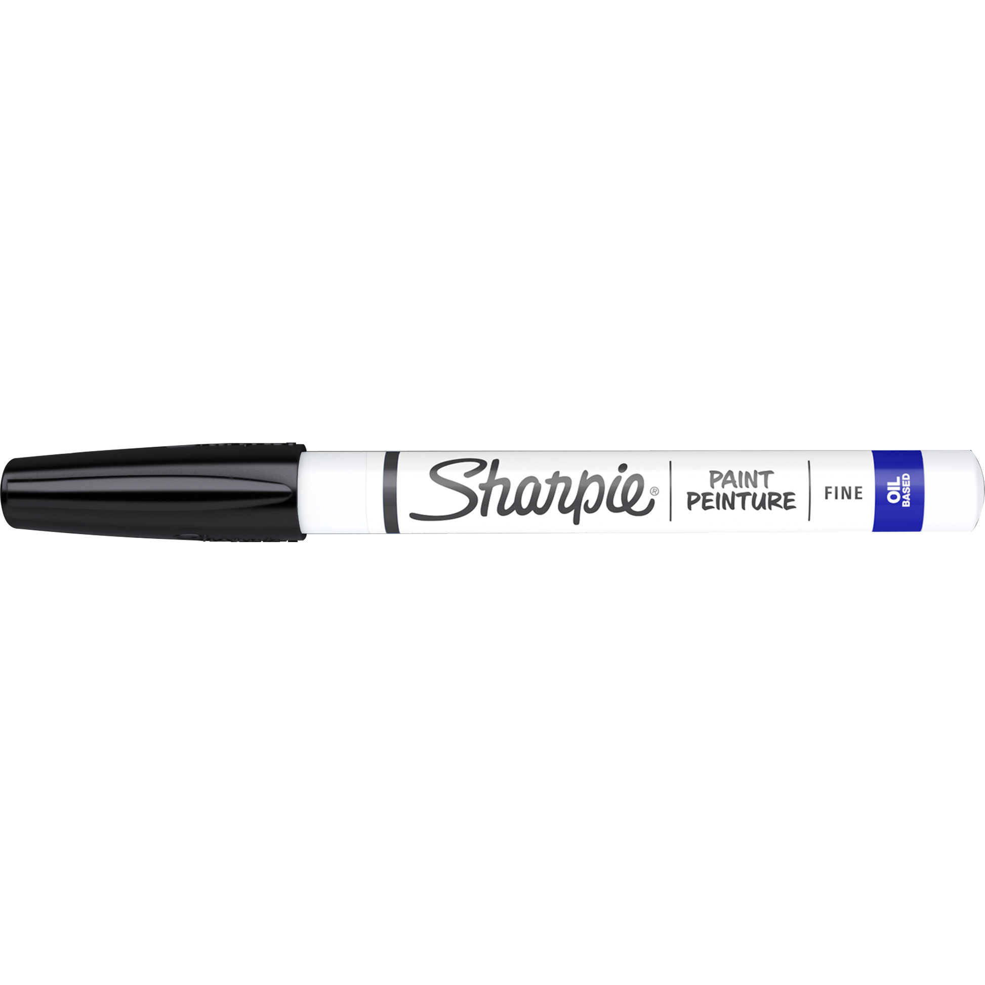 Sharpie Paint Permanent Marker, Fine Point, Black