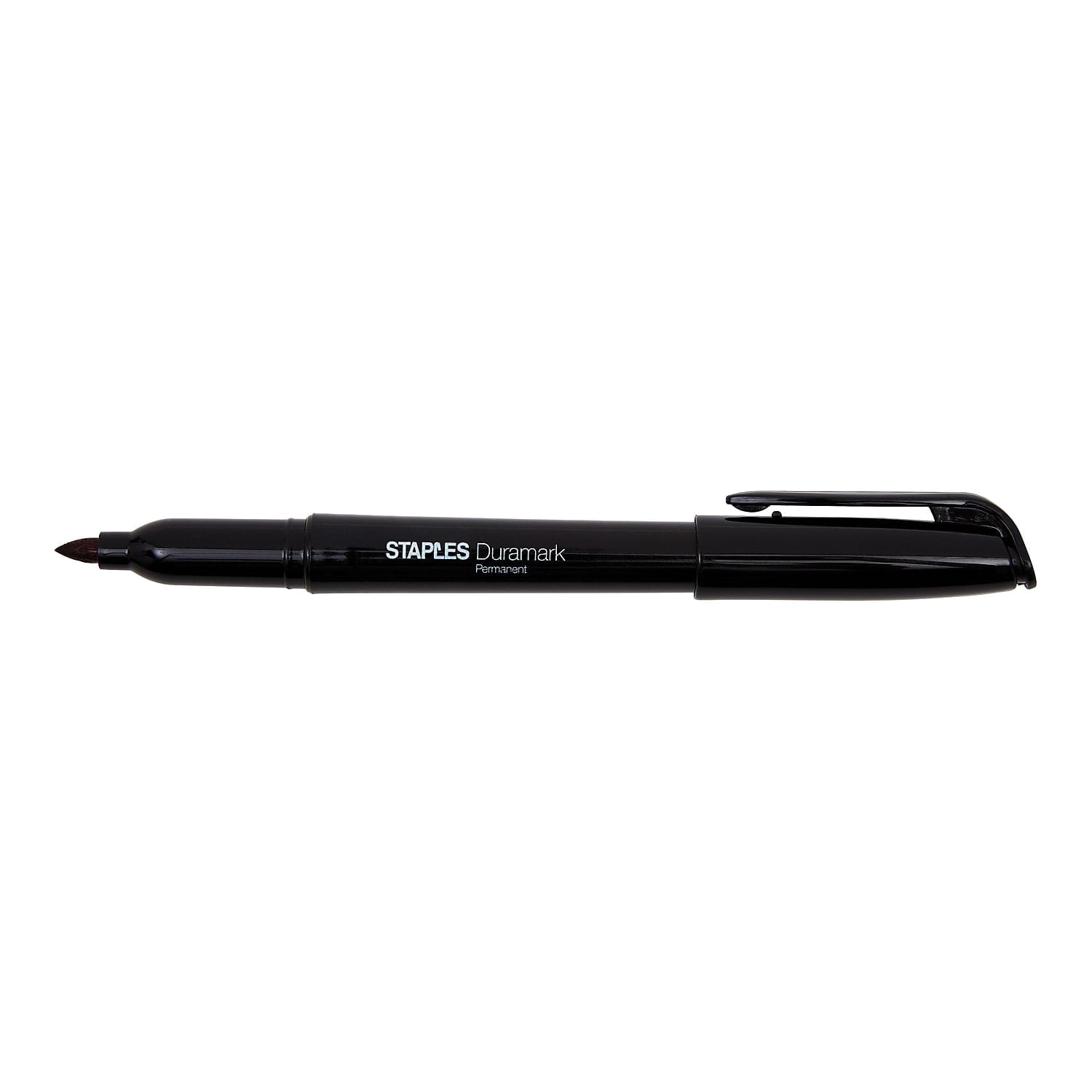 Staples DuraMark Permanent Markers Fine Point Black 12/Pack (20468-CC) 910000