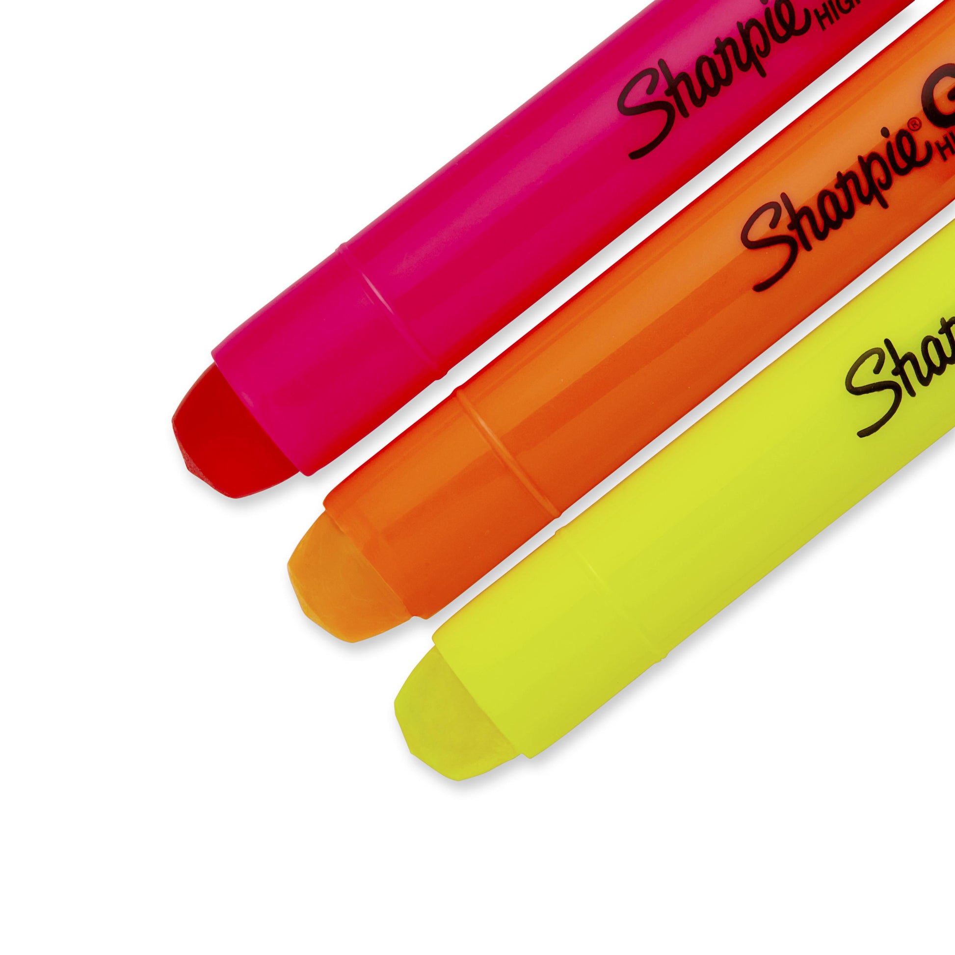 Sharpie Gel Highlighters, Bullet Tip, Assorted Colors, 3 Count
