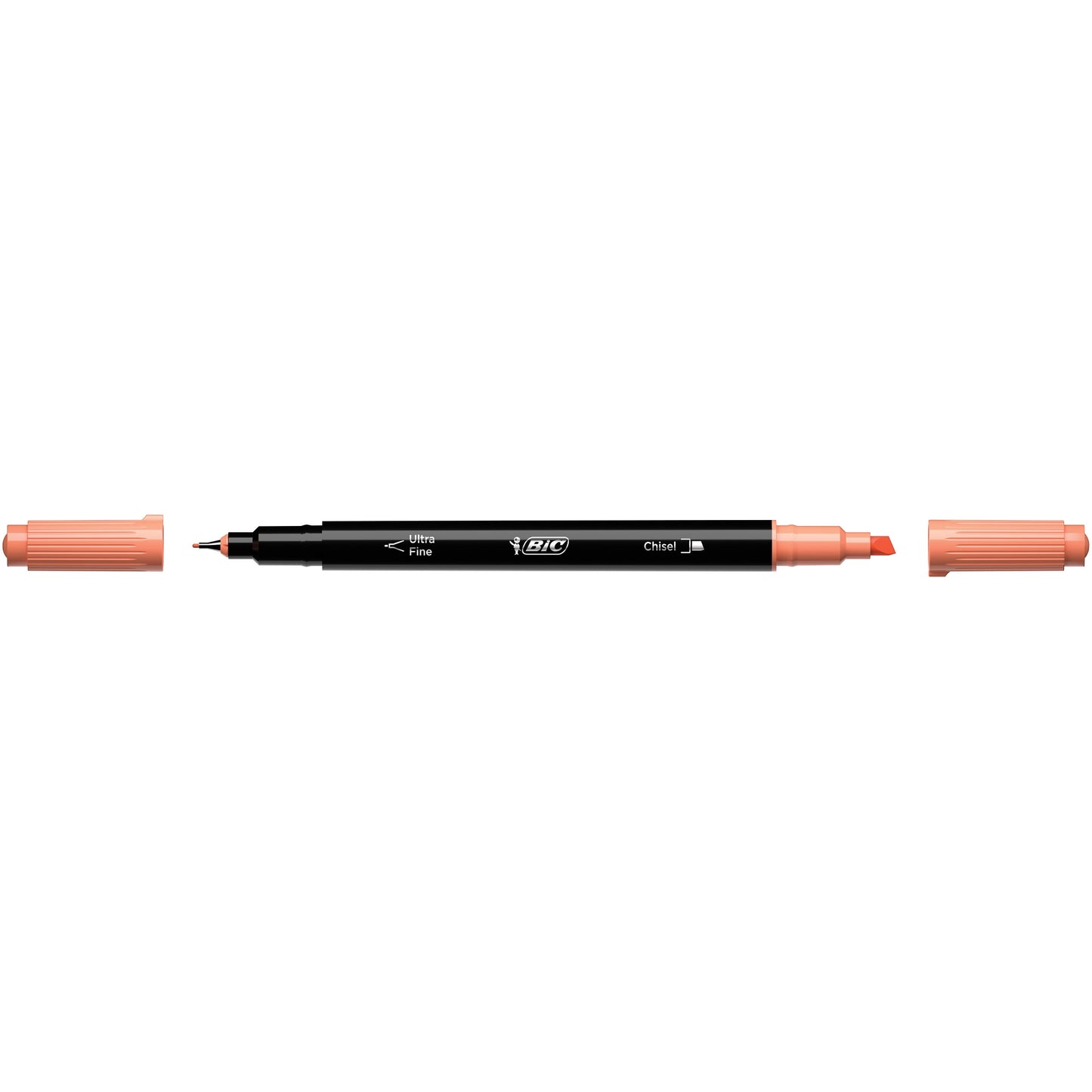 BIC Intensity Dual Tip Highlighter Medium & Broad Point Assorted Ink 6/Pack (HLPDT6-AST)