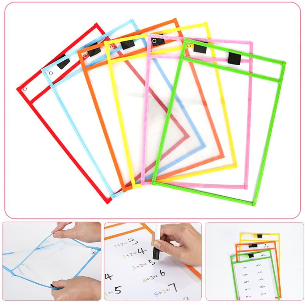 SHIBUN Dry Erase Marker with Dry Wipe Bag, Random Color