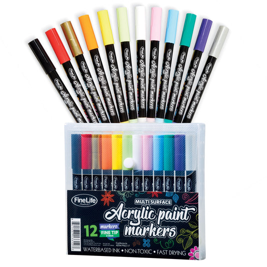 Collections Etc ACRYLIC PAINT MARKERS