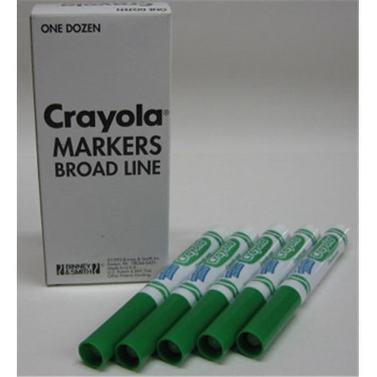 Crayola 780042 Blue Cone Tip Washable Markers- 1 Dozen