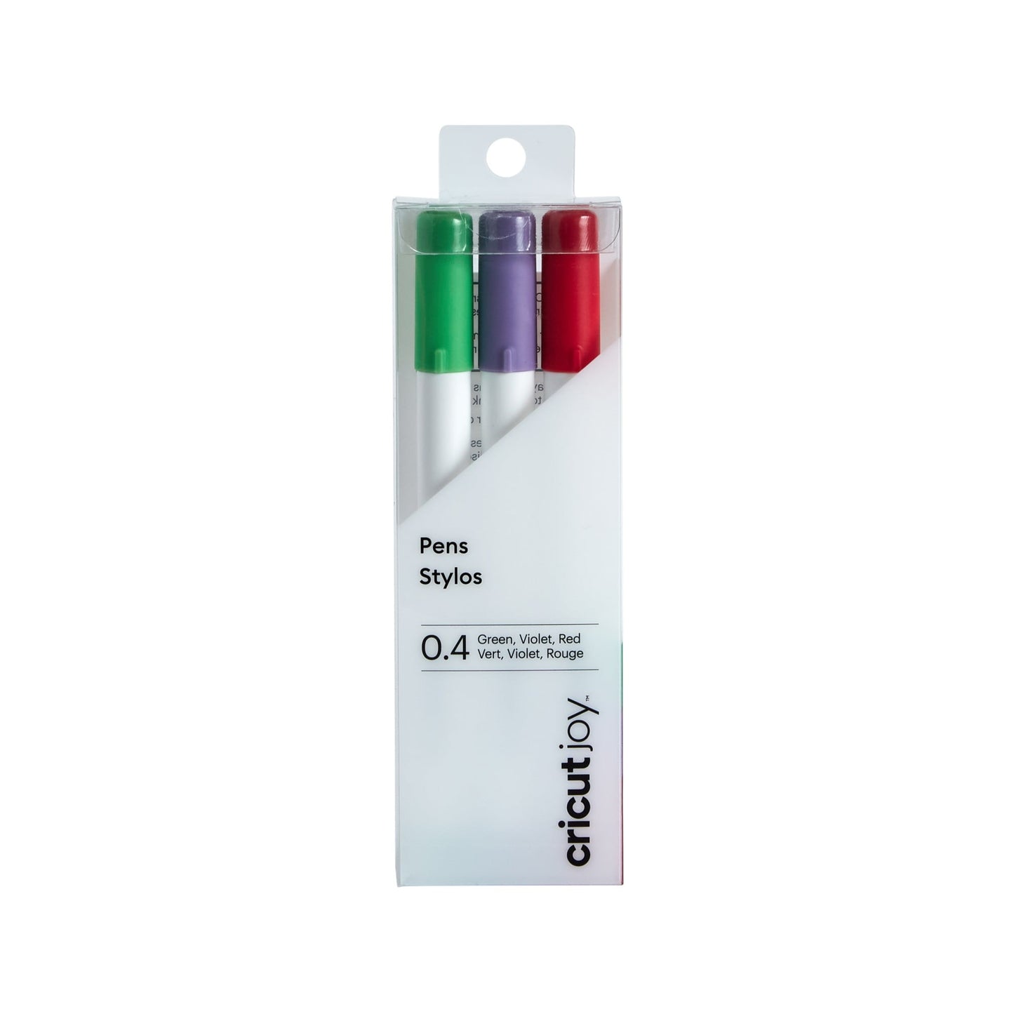Cricut Joy Glitter Gel Pens 0.8, Pink/Blue/Green (3 count), Medium Point