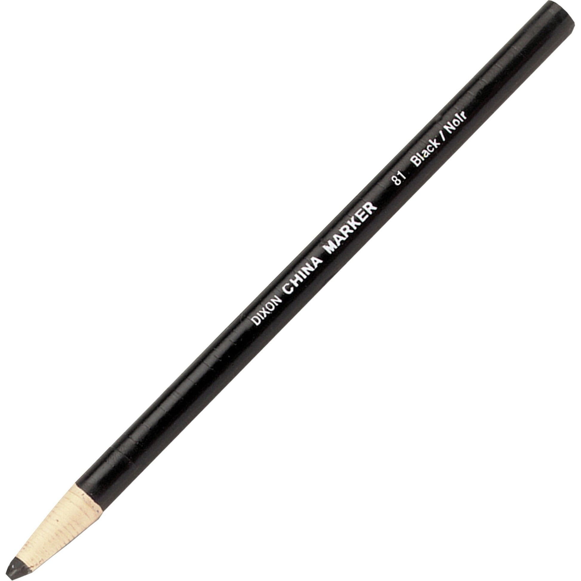 Dixon, DIX00081, Phano Nontoxic China Markers, 12 / Dozen