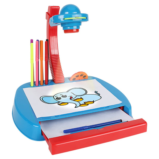 Drawing Projector for Kids Children's Projector Ainting Projection Desk Writing Board Drawing Board Toy 5ml