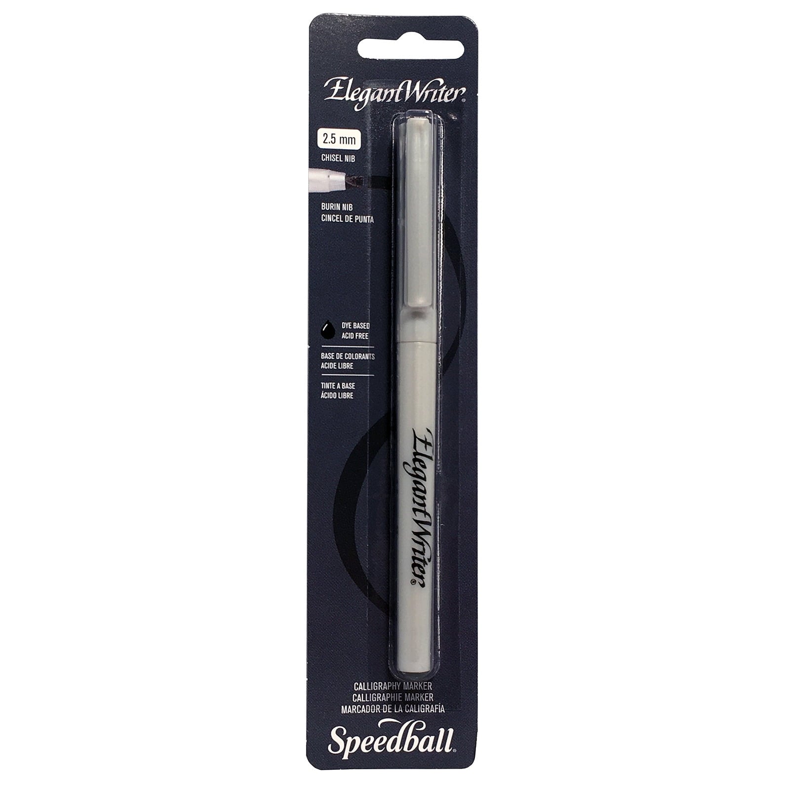 Elegant Writer Calligraphy Pen, Medium, Black