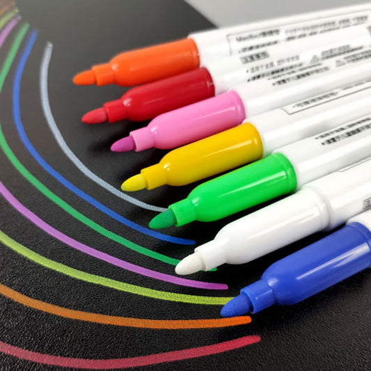 Lzobxe Washable Marker, Assorted Colors, 7 Count