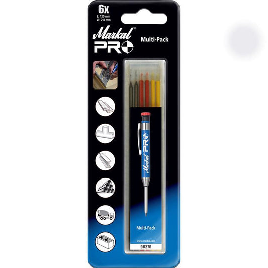 Markal Pro 6-Pk. of Multi-Color Marker Refills, Model# 96279
