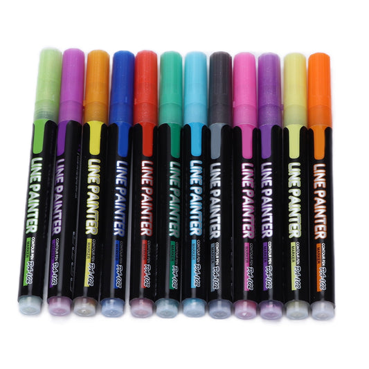 Markers, Paint Markers Waterproof For Birthday Gift For Graffiti For Painting