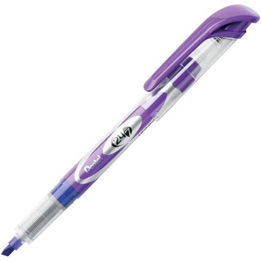 Pentel 24/7 Chisel Tip Highlighters, 1 Dozen