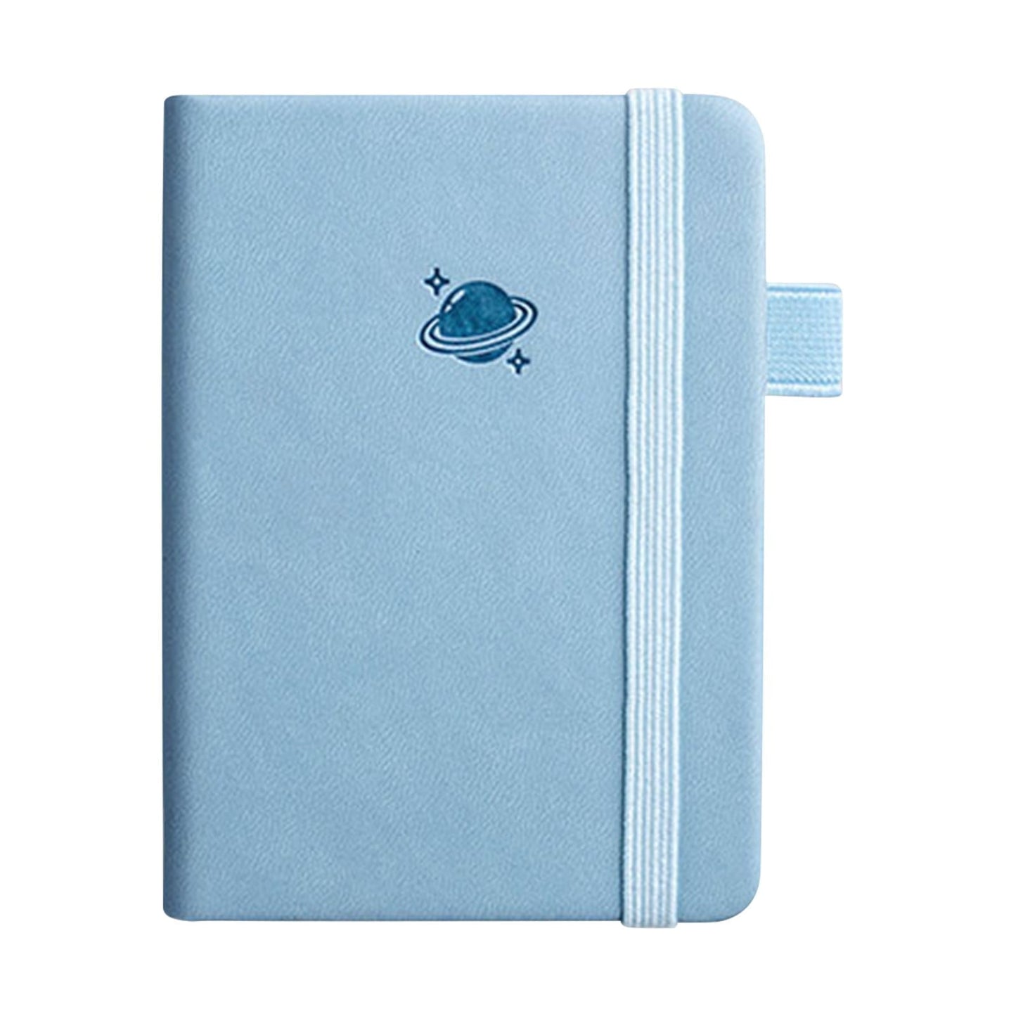 3-Ring Binder Zipper Pouch: Dual-Compartment Clear Window Pencil Case for Pens Cosmetics - 10" x 7.5" Office Travel Organizer(Blue)