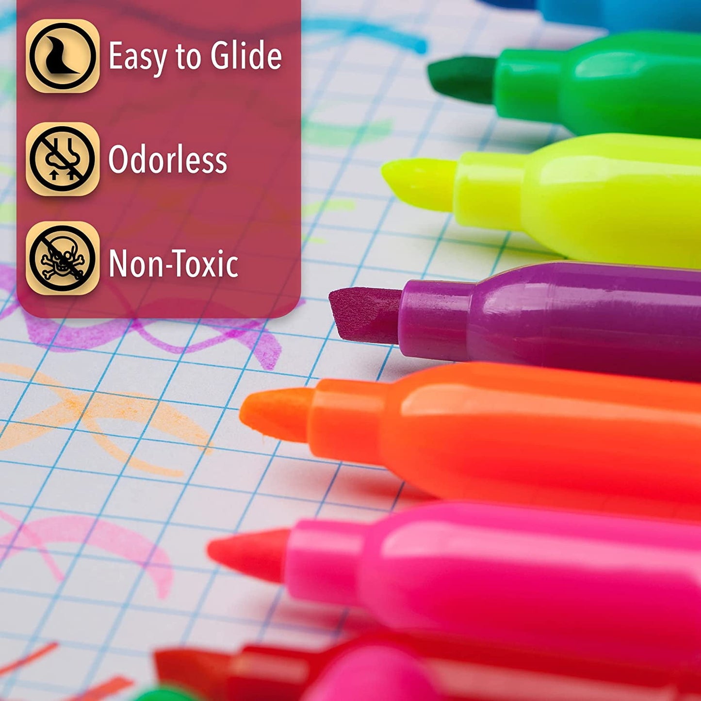 Mr. Pen- Highlighters, Highlighters Assorted Colors, Pack of 28, Highlighters Bulk, Highlighter