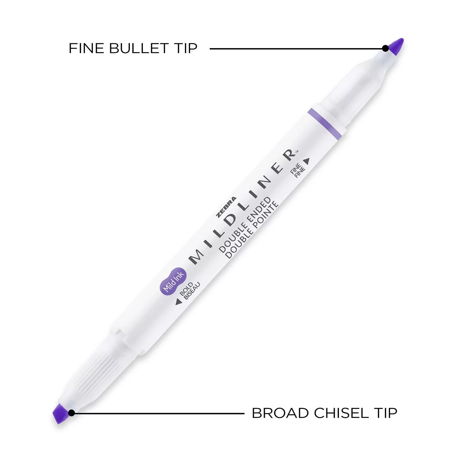 Mildliner Double Ended Highlighter Assorted 18 Count