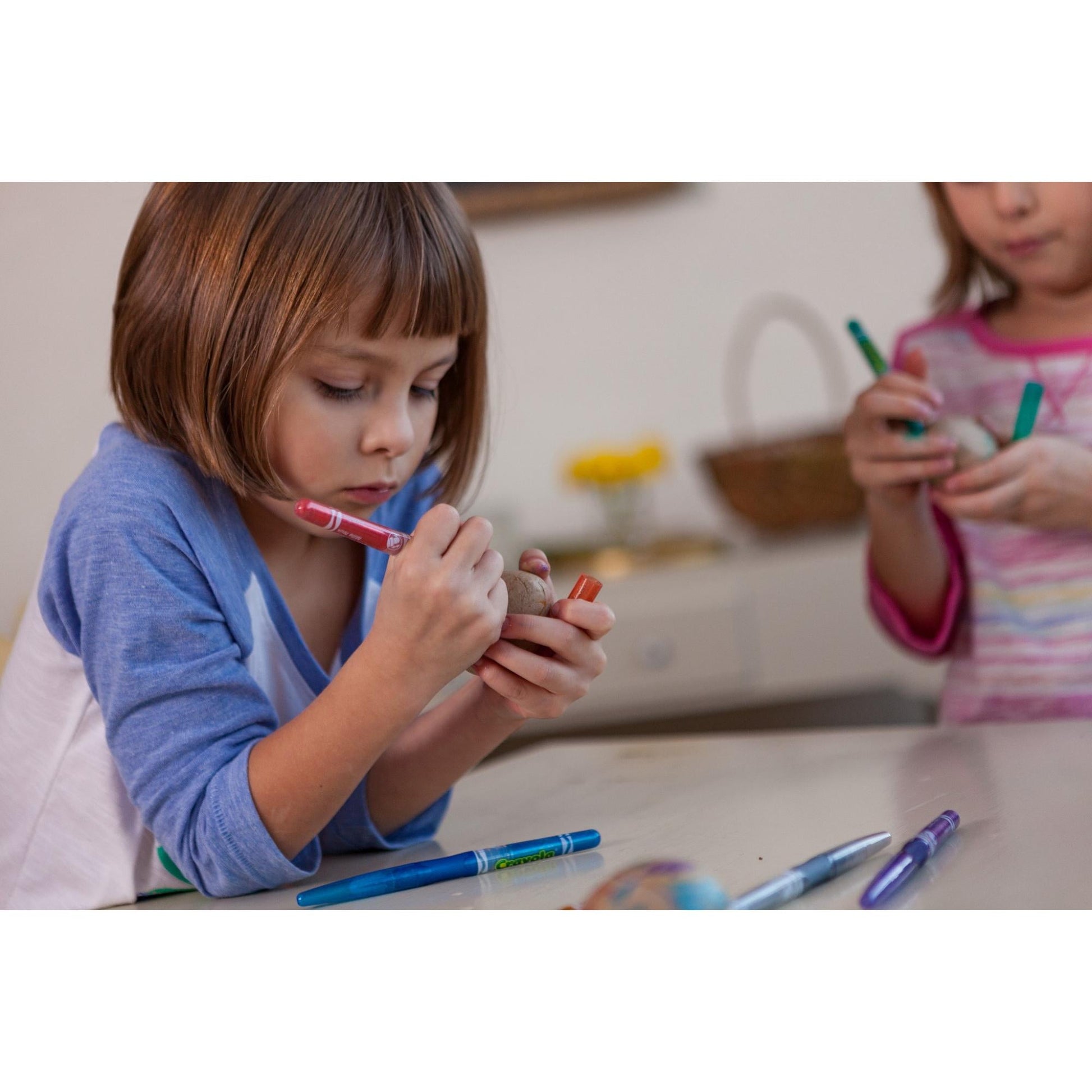Crayola Glitter Markers, 6-Colors