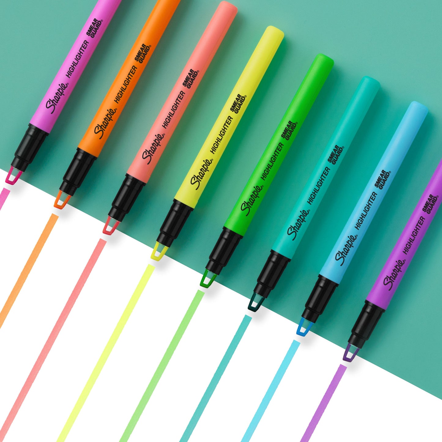 Sharpie Clear View Highlighter with See-Through Chisel Tip, Yellow, 2 Count