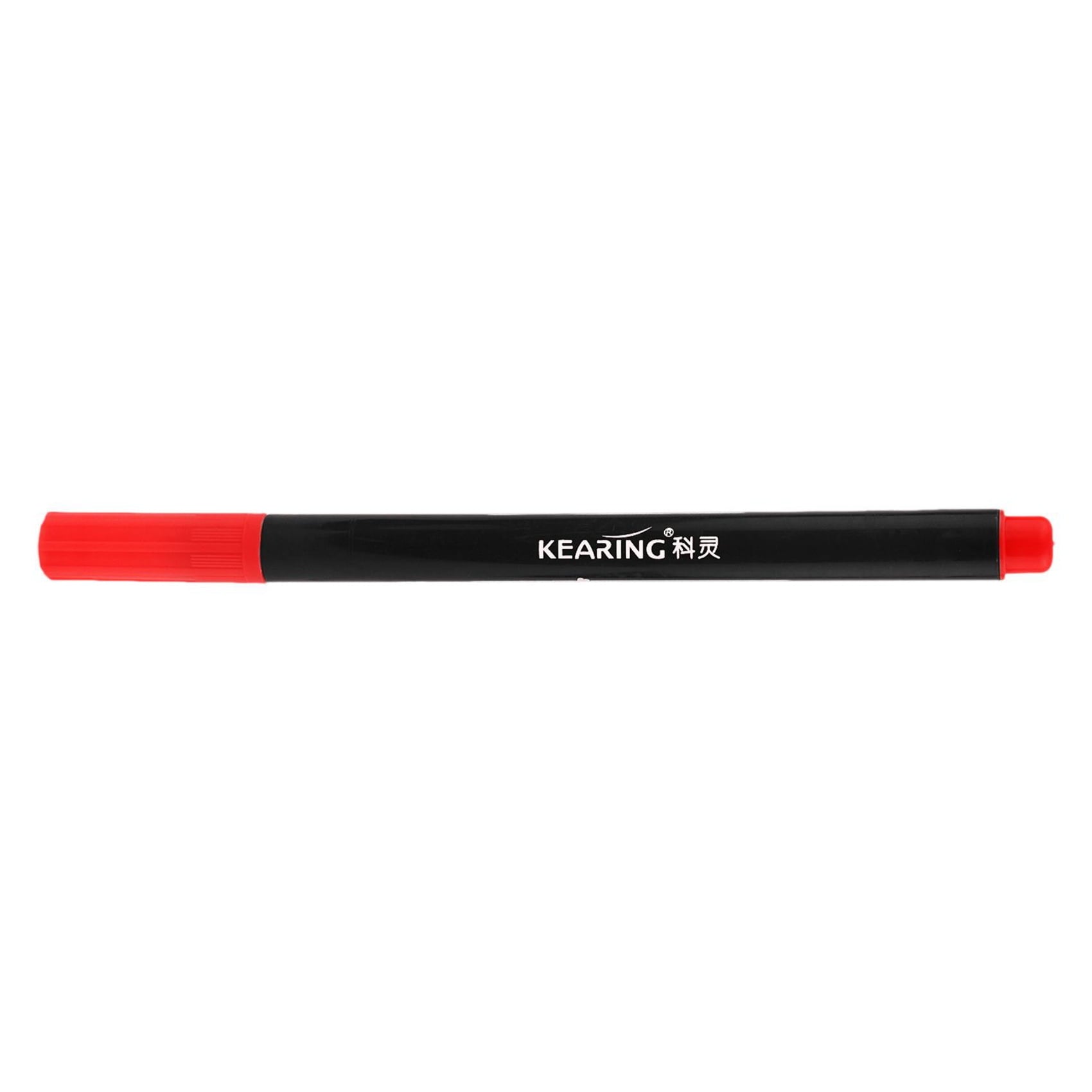 2 x Fabric Marker Permanent Colors for DIY Textile Clothes T-Shirt Shoes Red