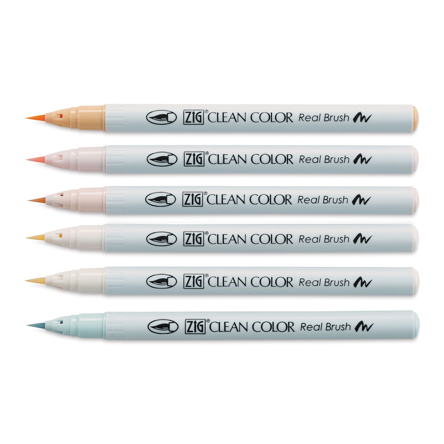 Kuretake Zig Clean Color Real Brush Marker, Light Violet