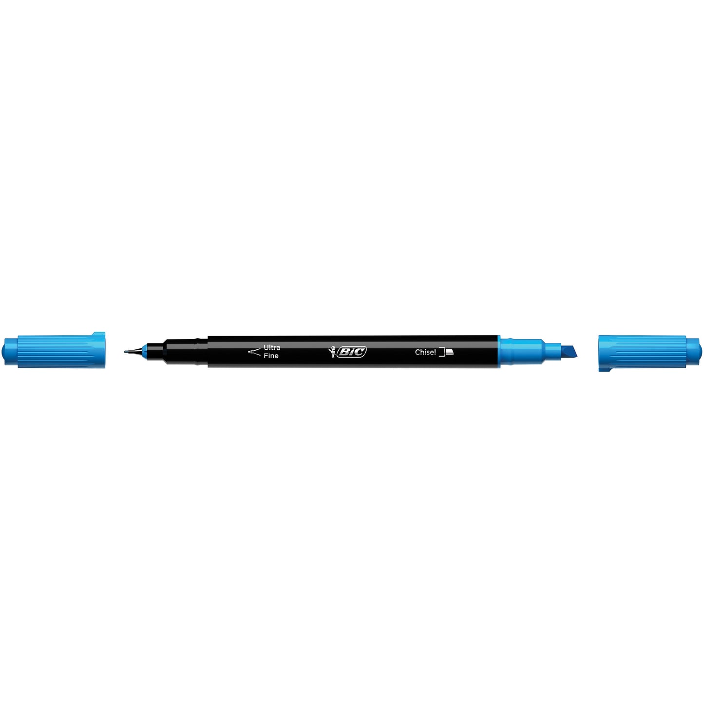 BIC Intensity Dual Tip Highlighter Medium & Broad Point Assorted Ink 6/Pack (HLPDT6-AST)